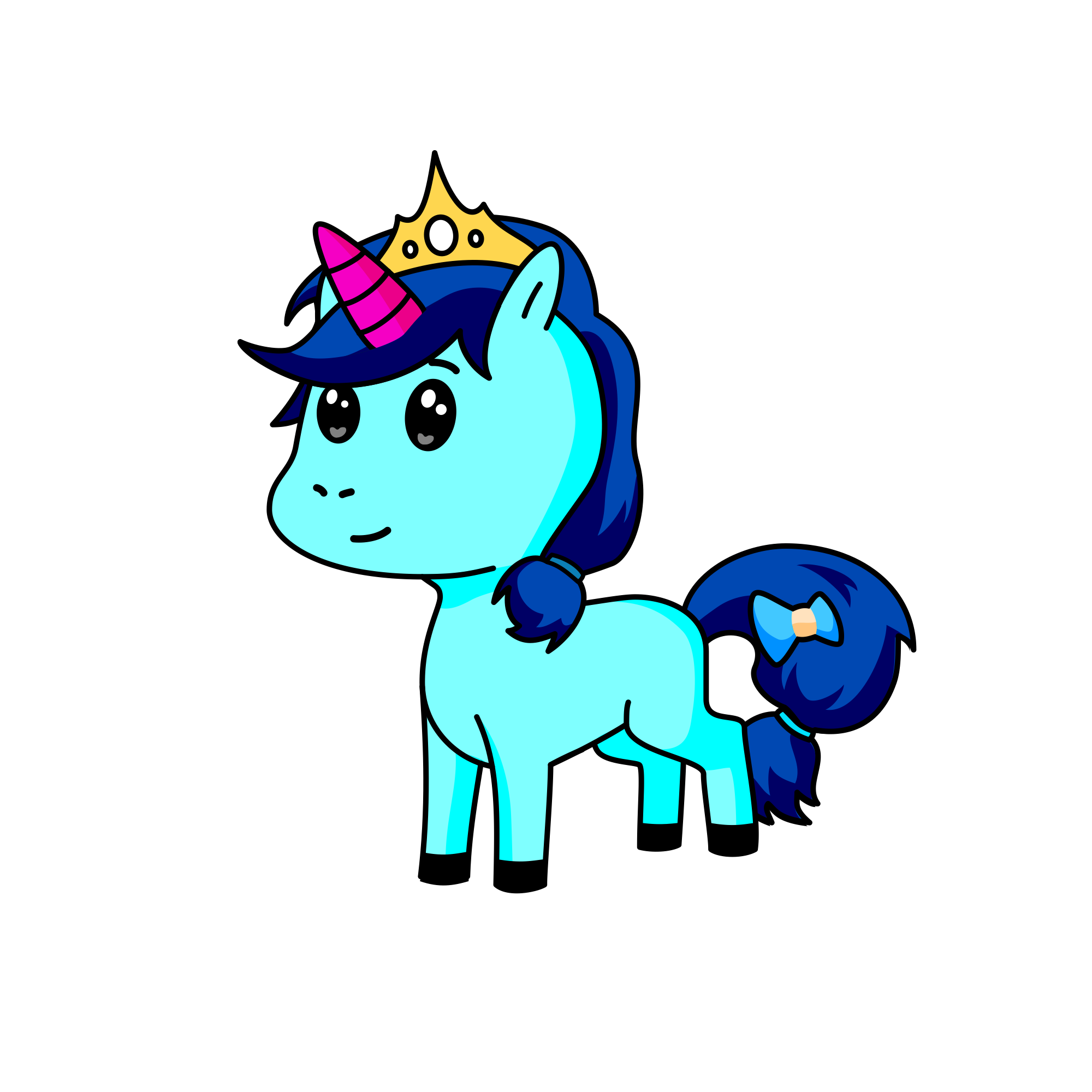 Te , the unicorn