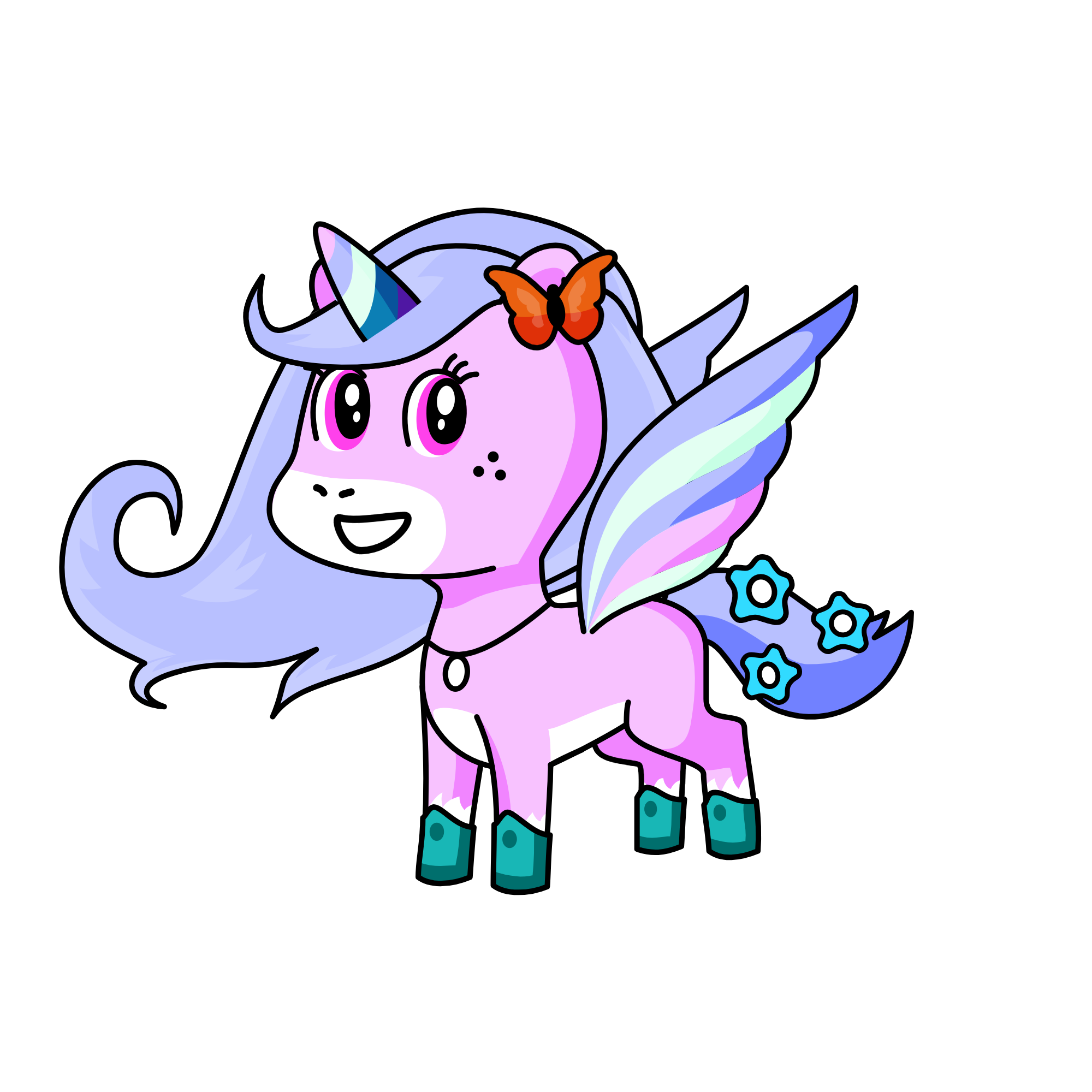 Luna, the unicorn