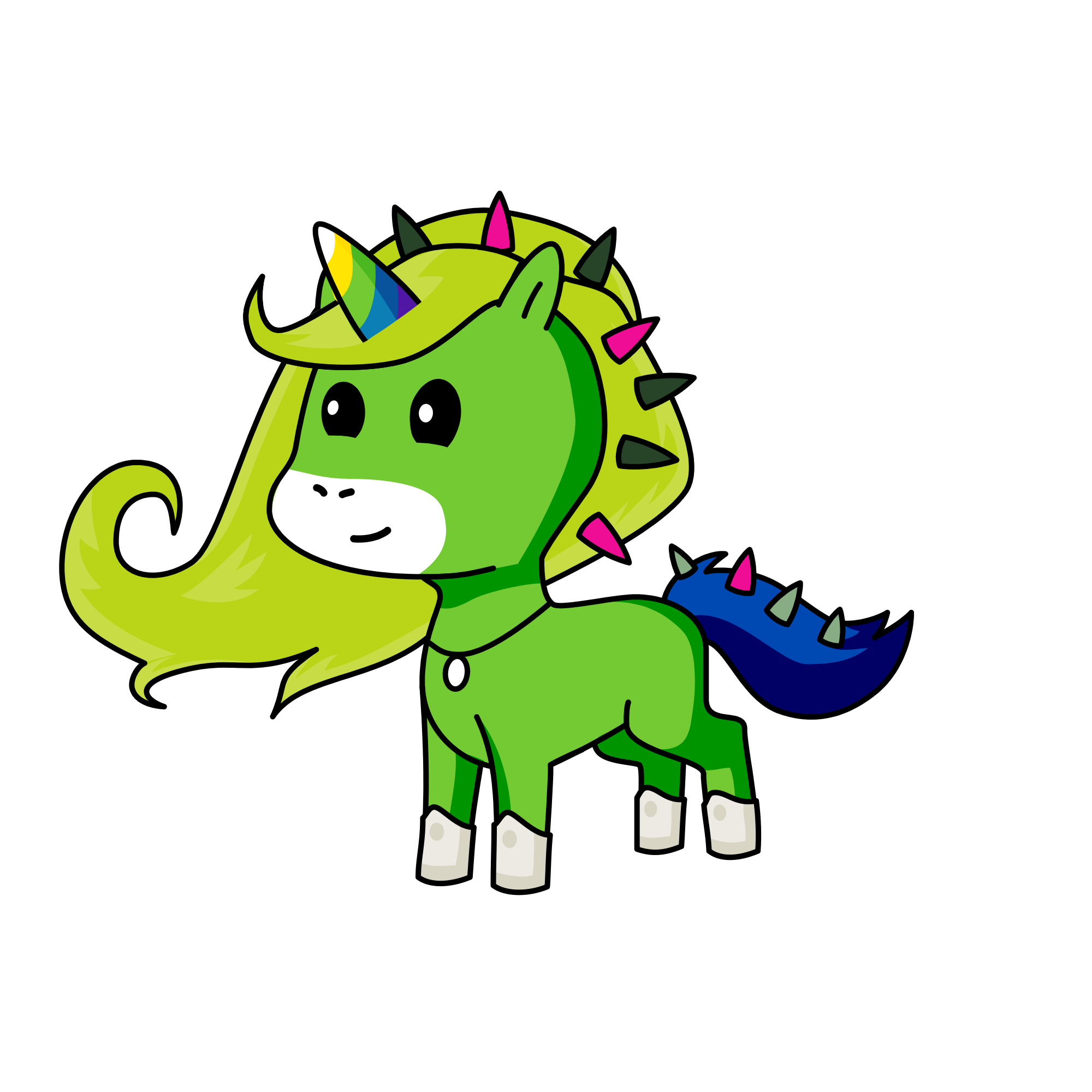 Snow Unicorn, the unicorn