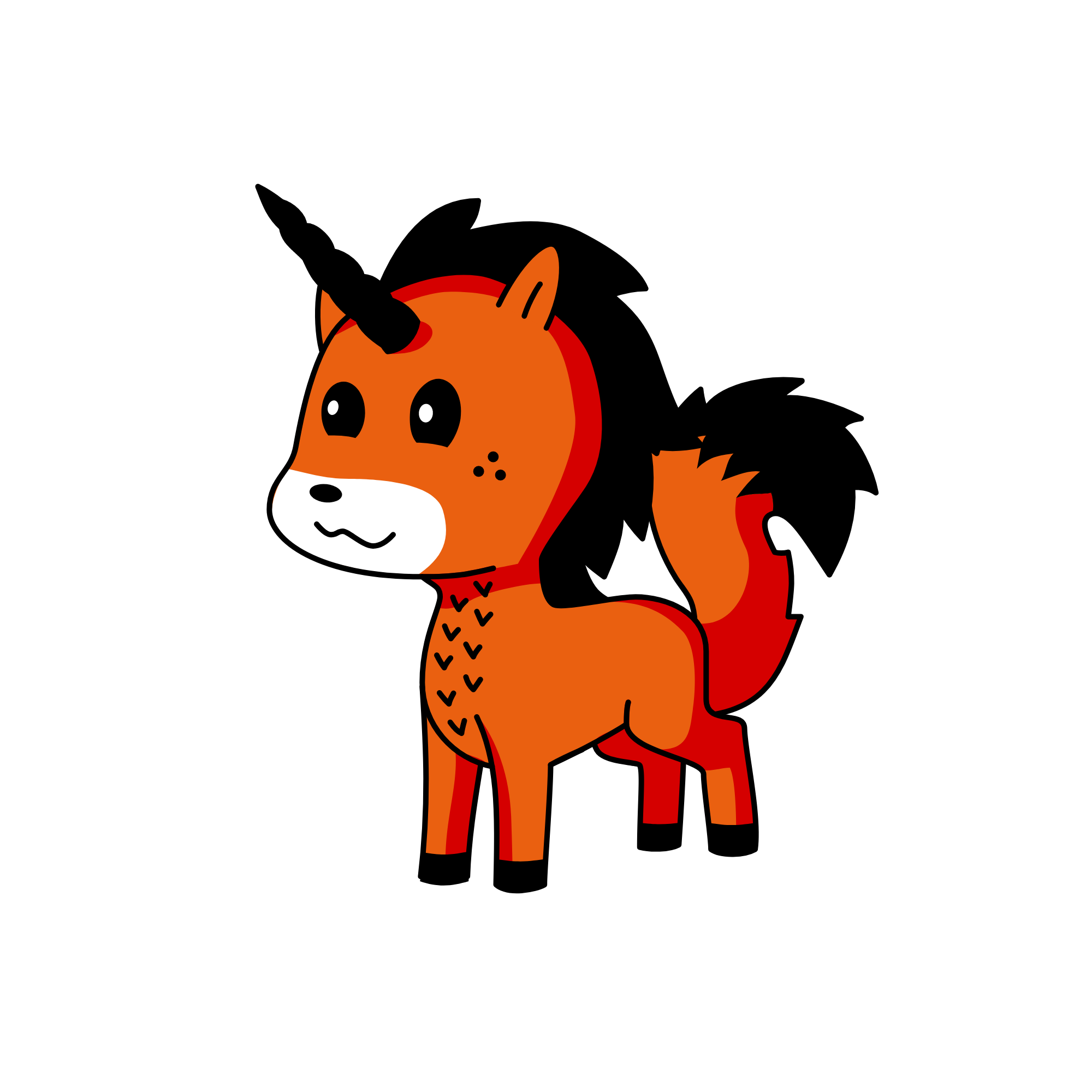 foxacorn, the unicorn