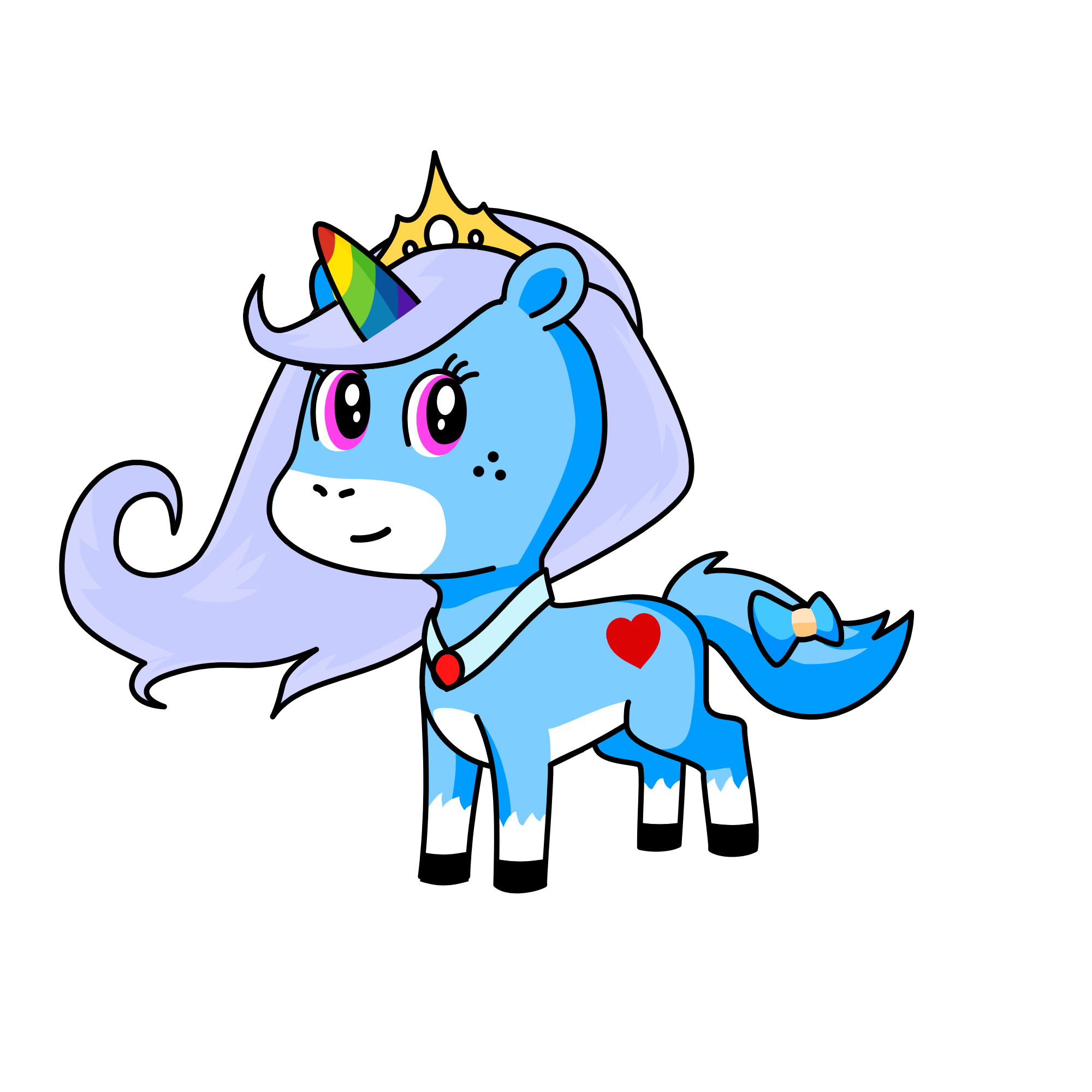 Snow Unicorn, the unicorn
