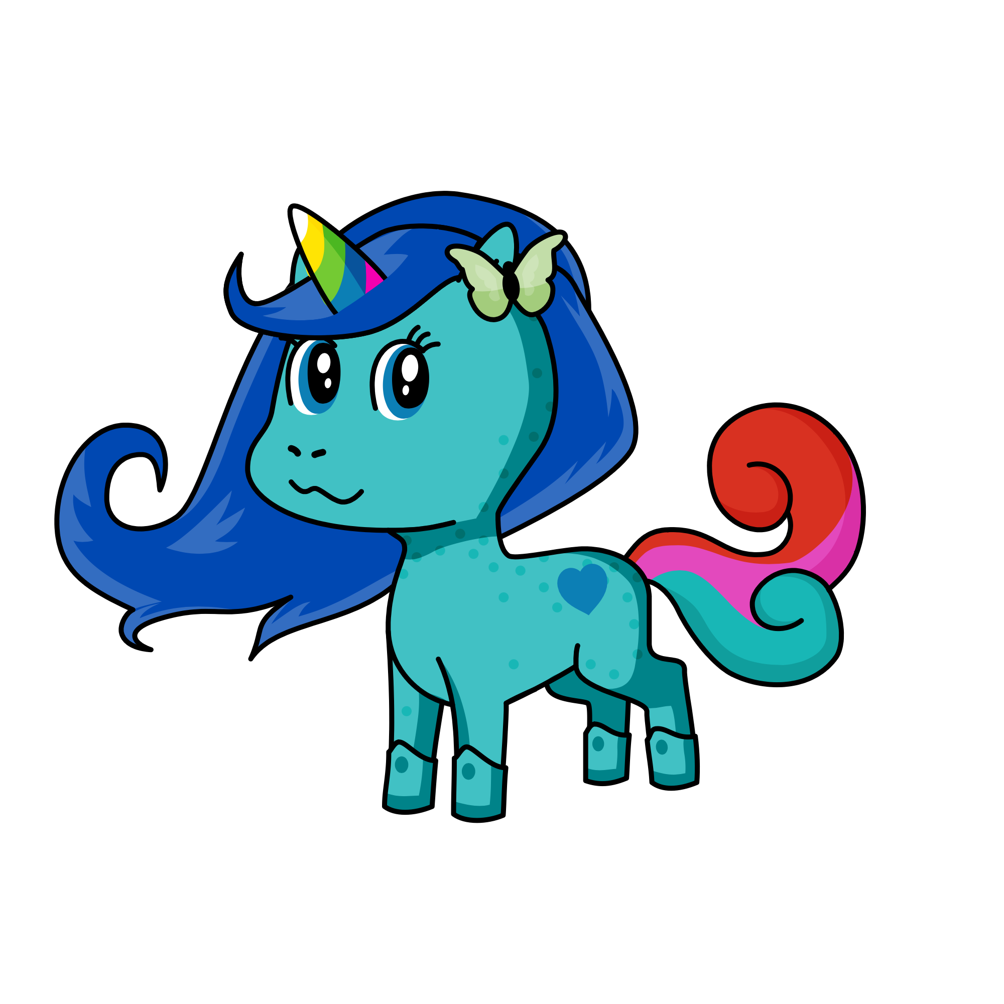 Ice Unicorn, the unicorn
