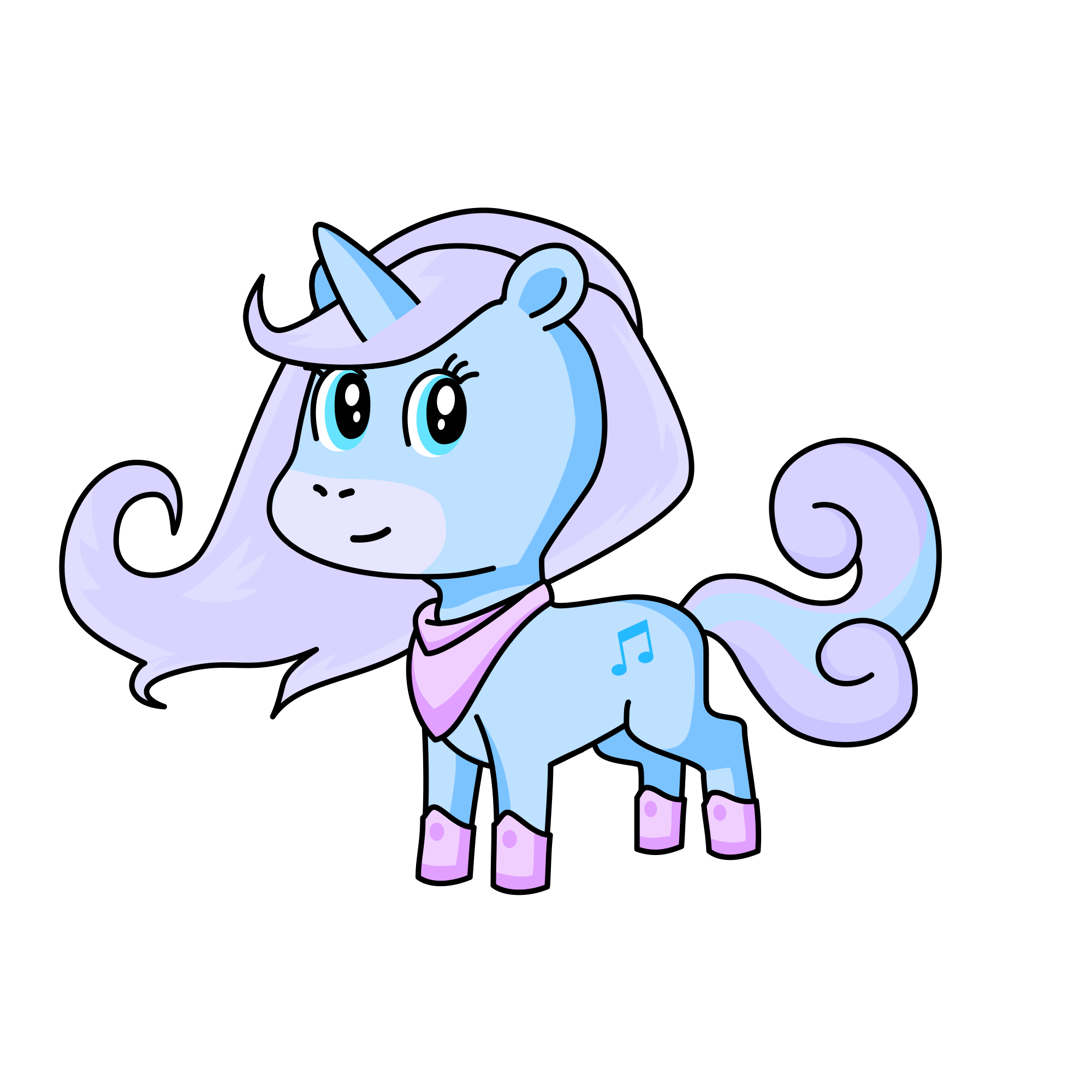 Ice, the unicorn