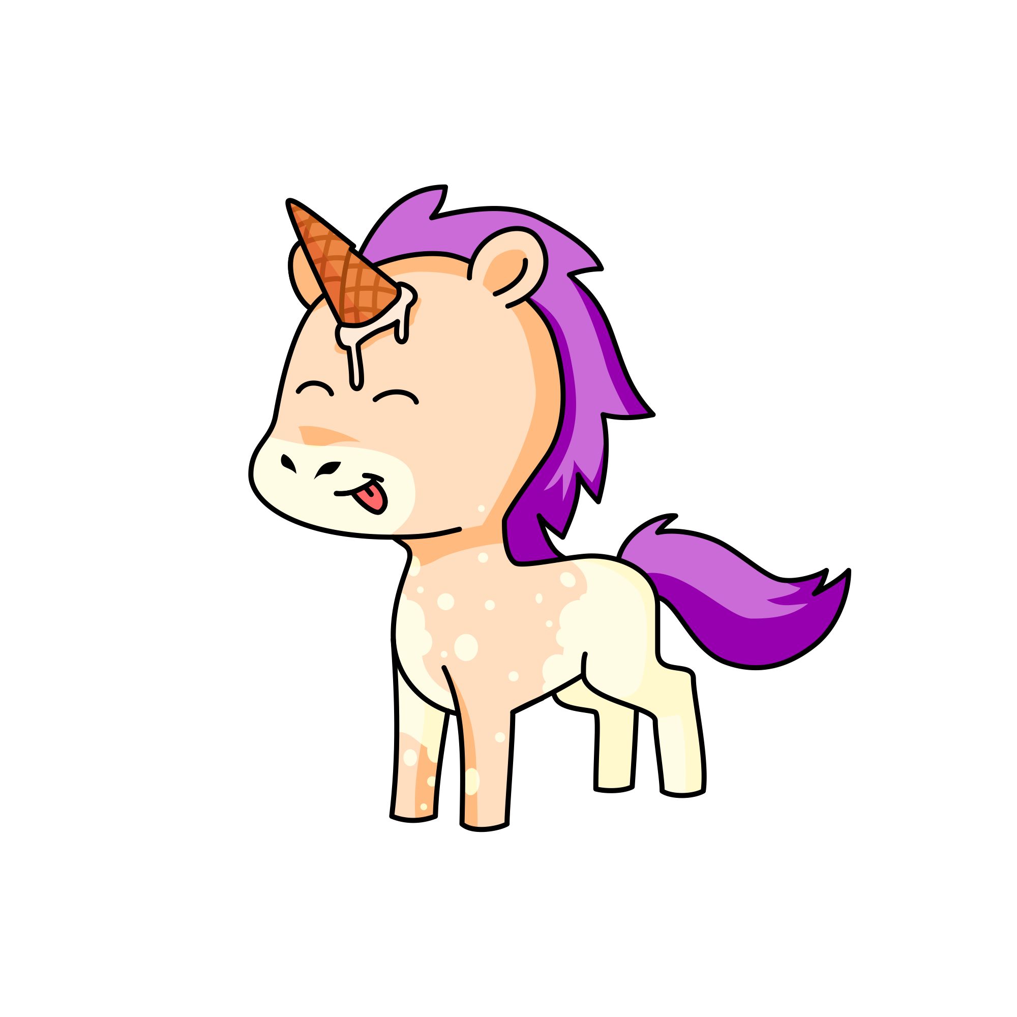 ICE cream, the unicorn
