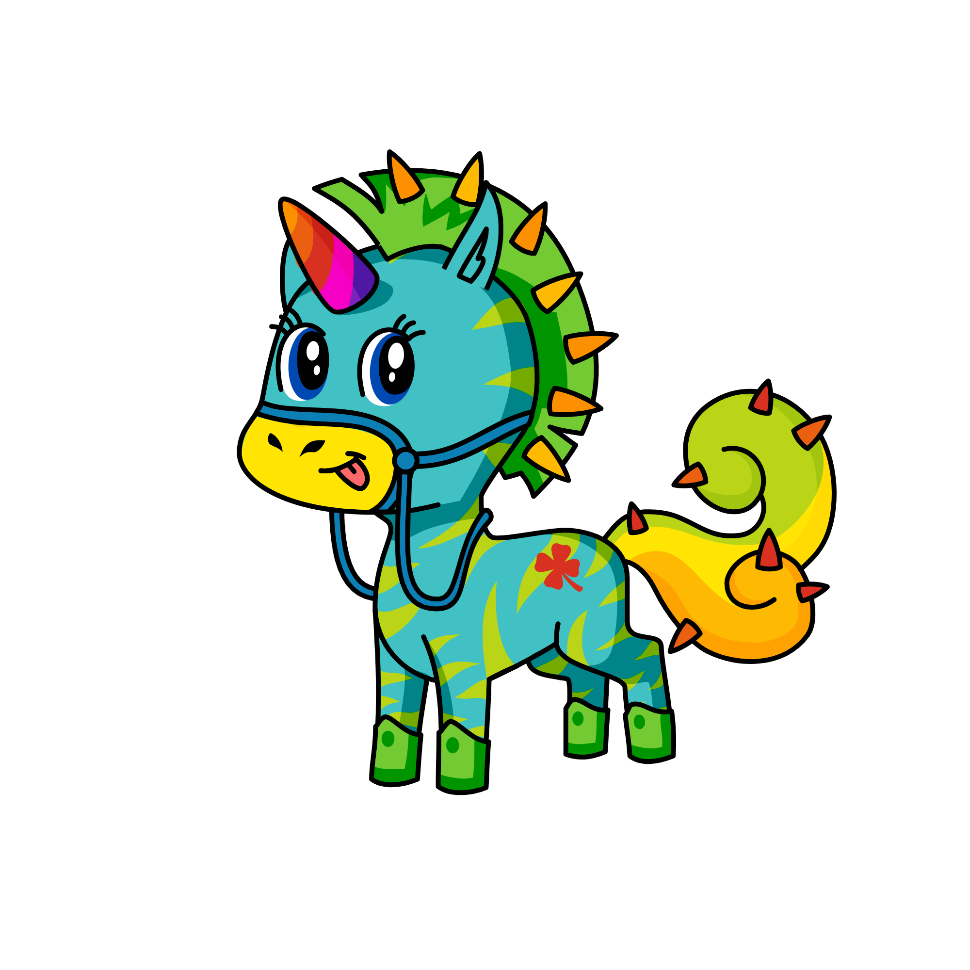 clover, the unicorn
