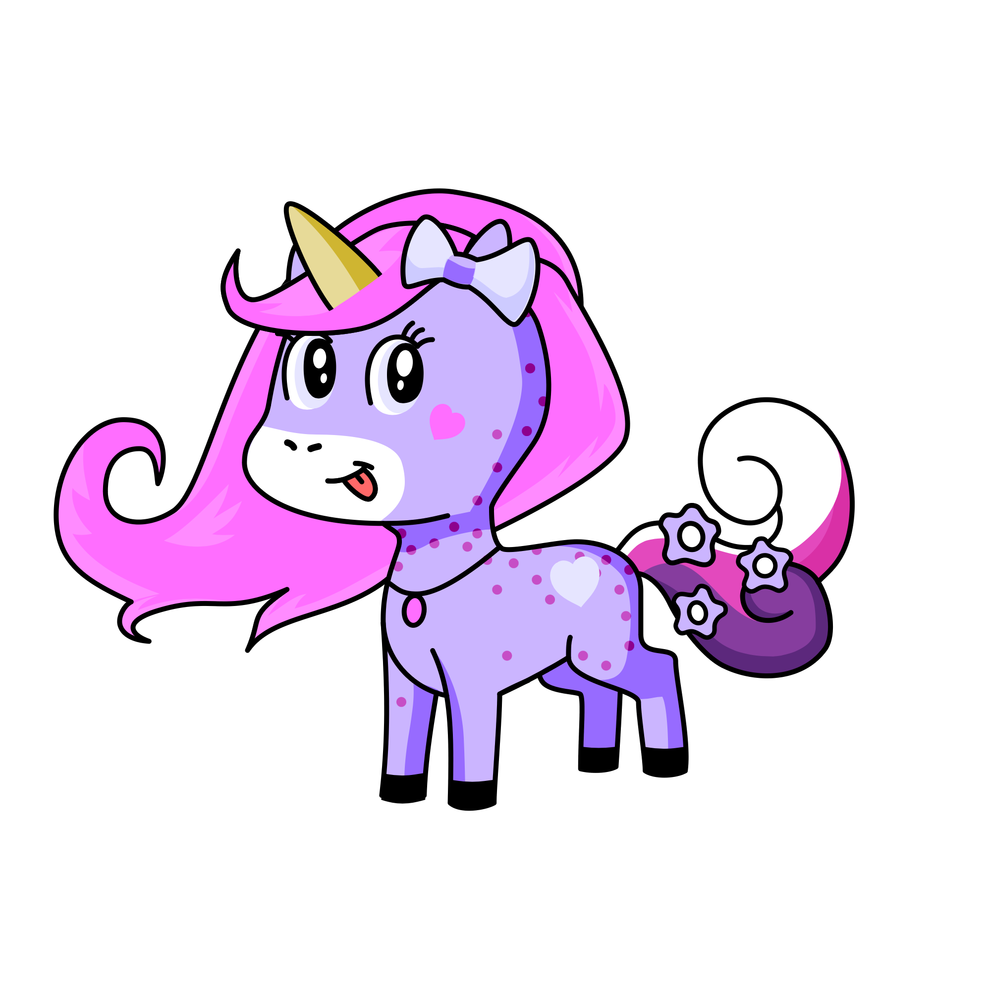 Luxy girlll, the unicorn