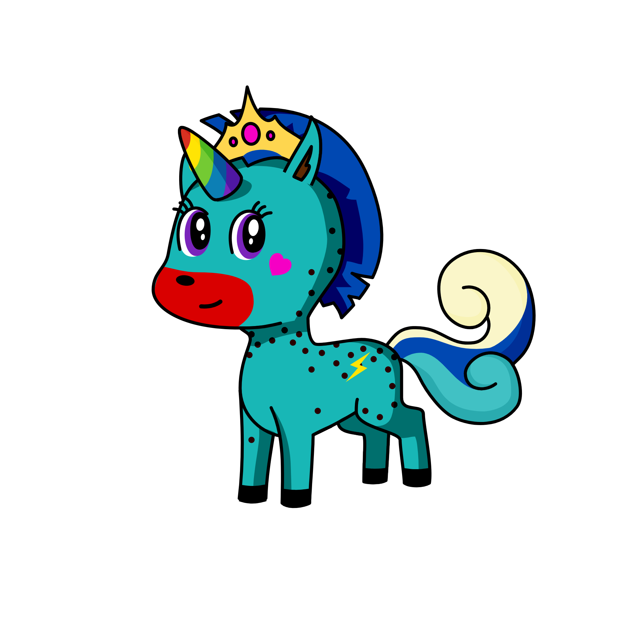 Rose, the unicorn