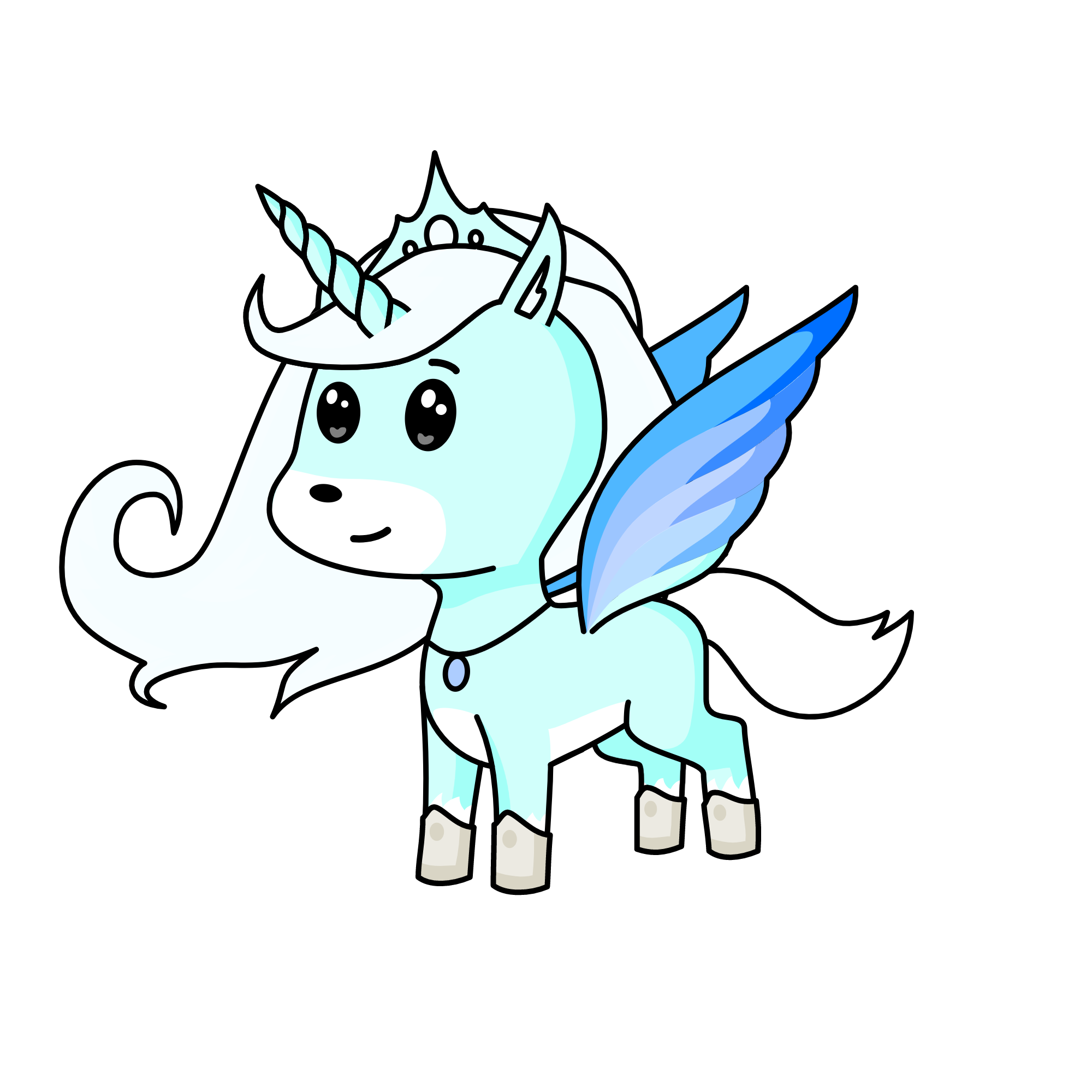 Winter , the unicorn