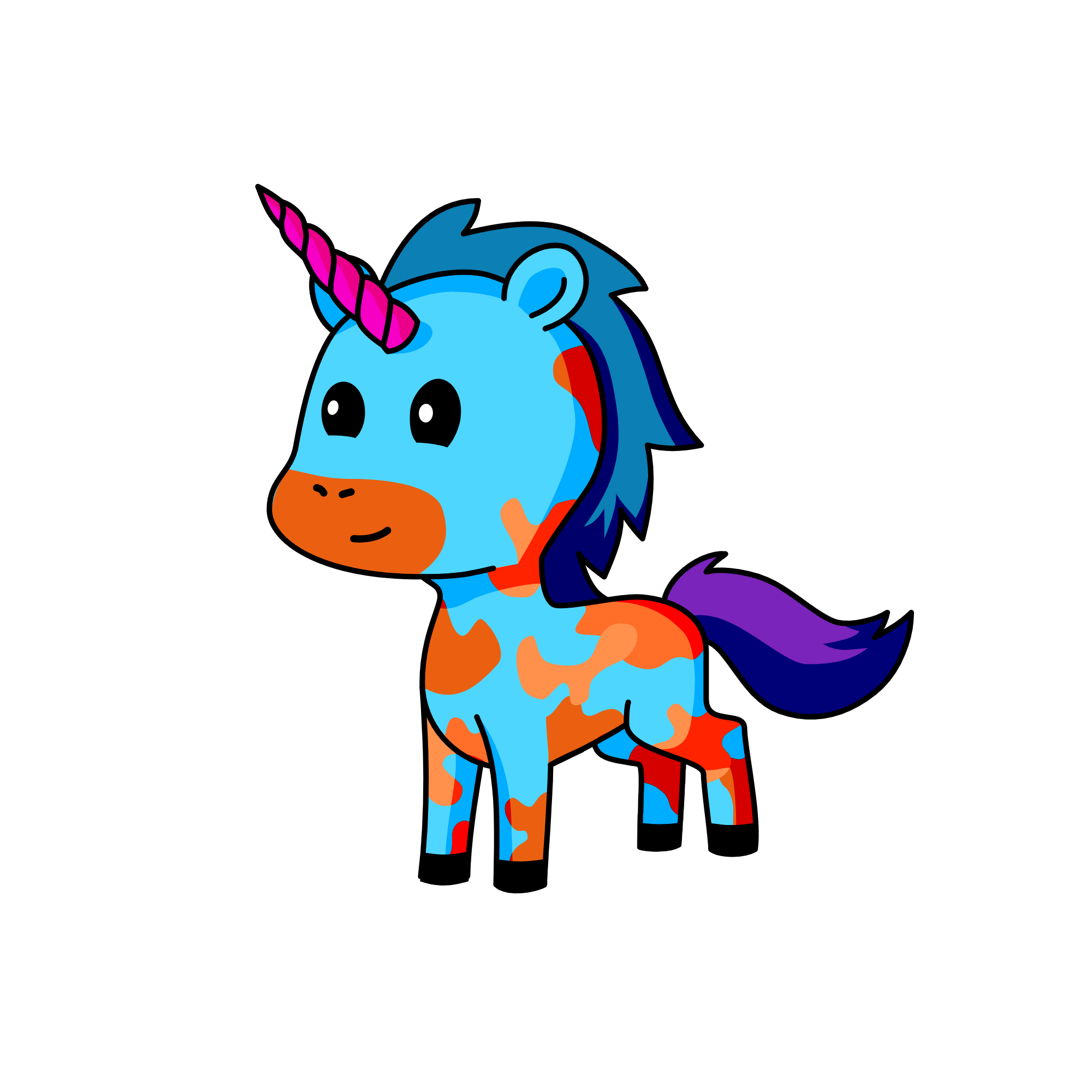 zwfbjghtdzc, the unicorn