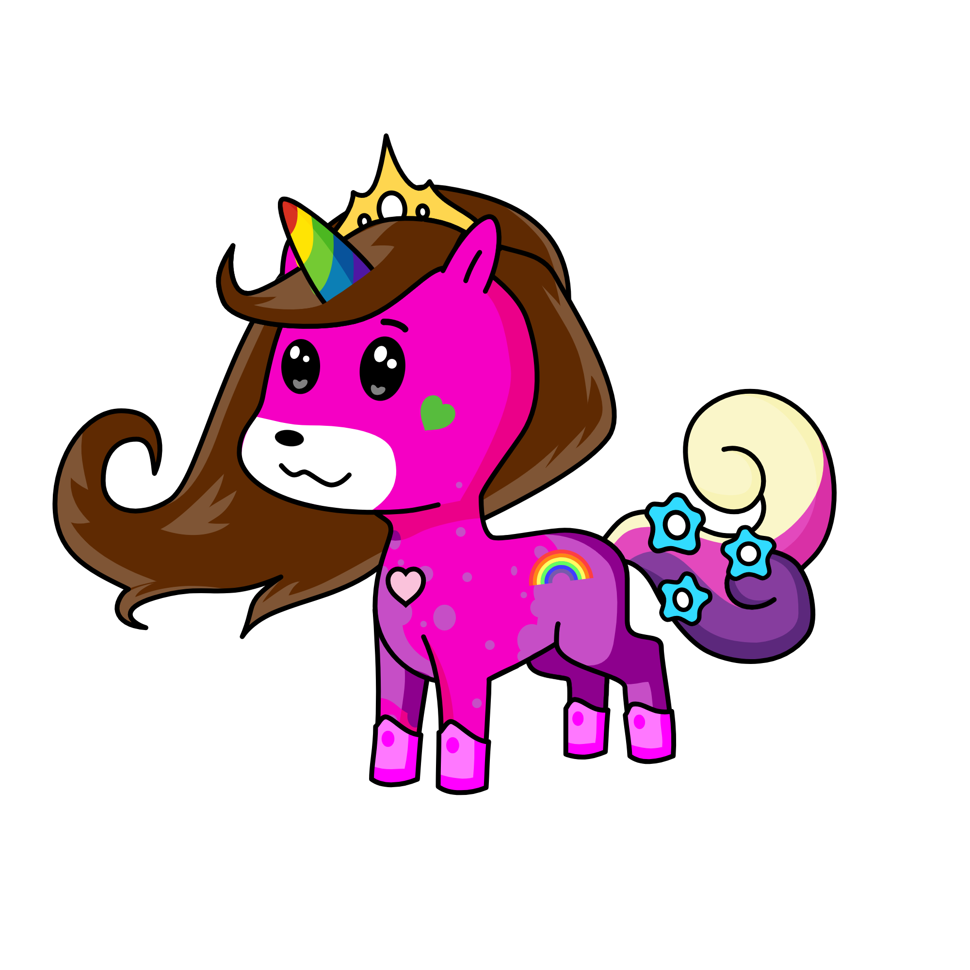 Sparkle, the unicorn