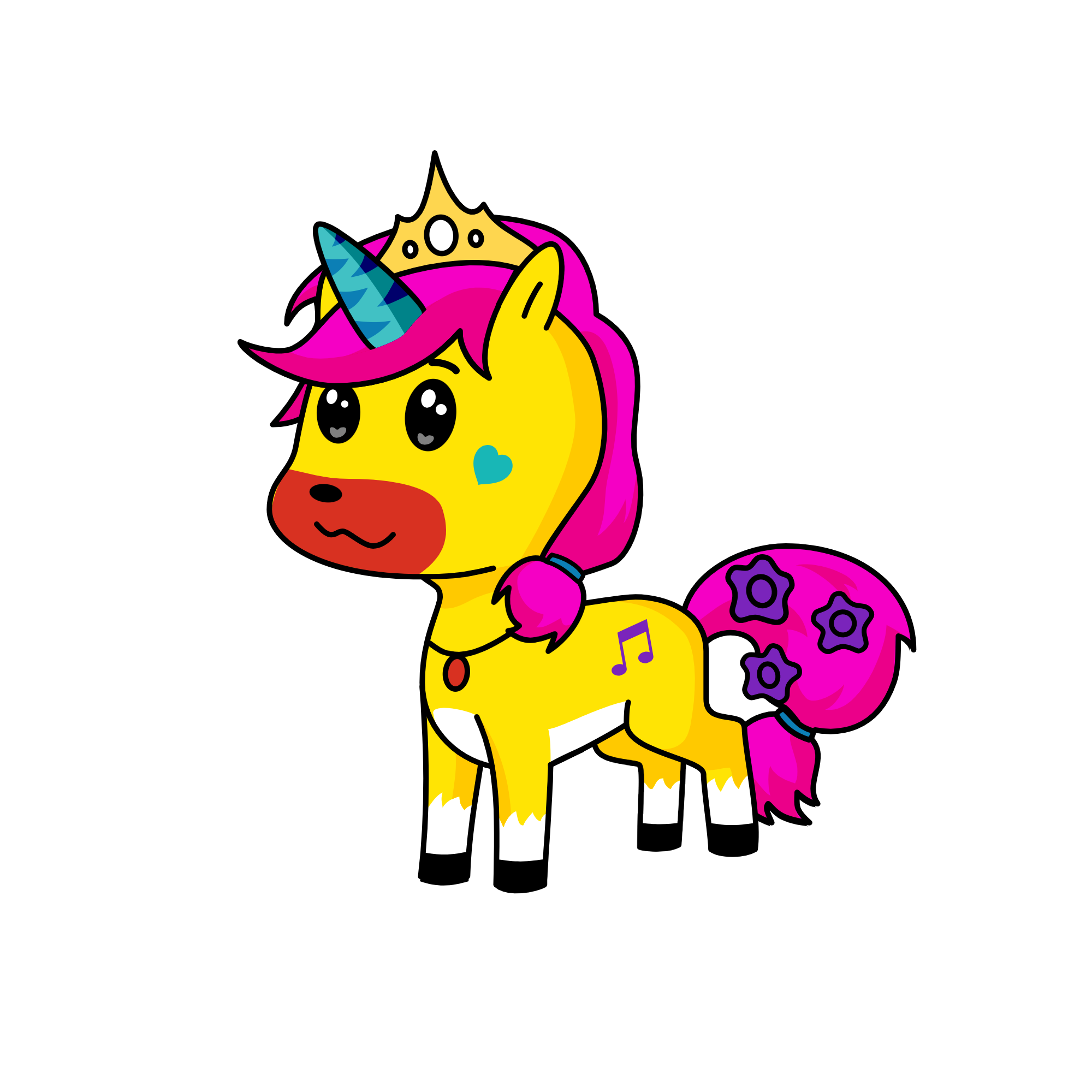 Sunny, the unicorn