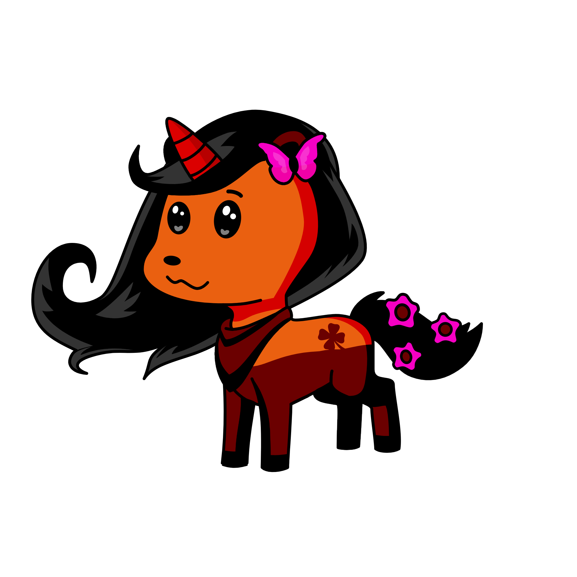 Hazall, the unicorn