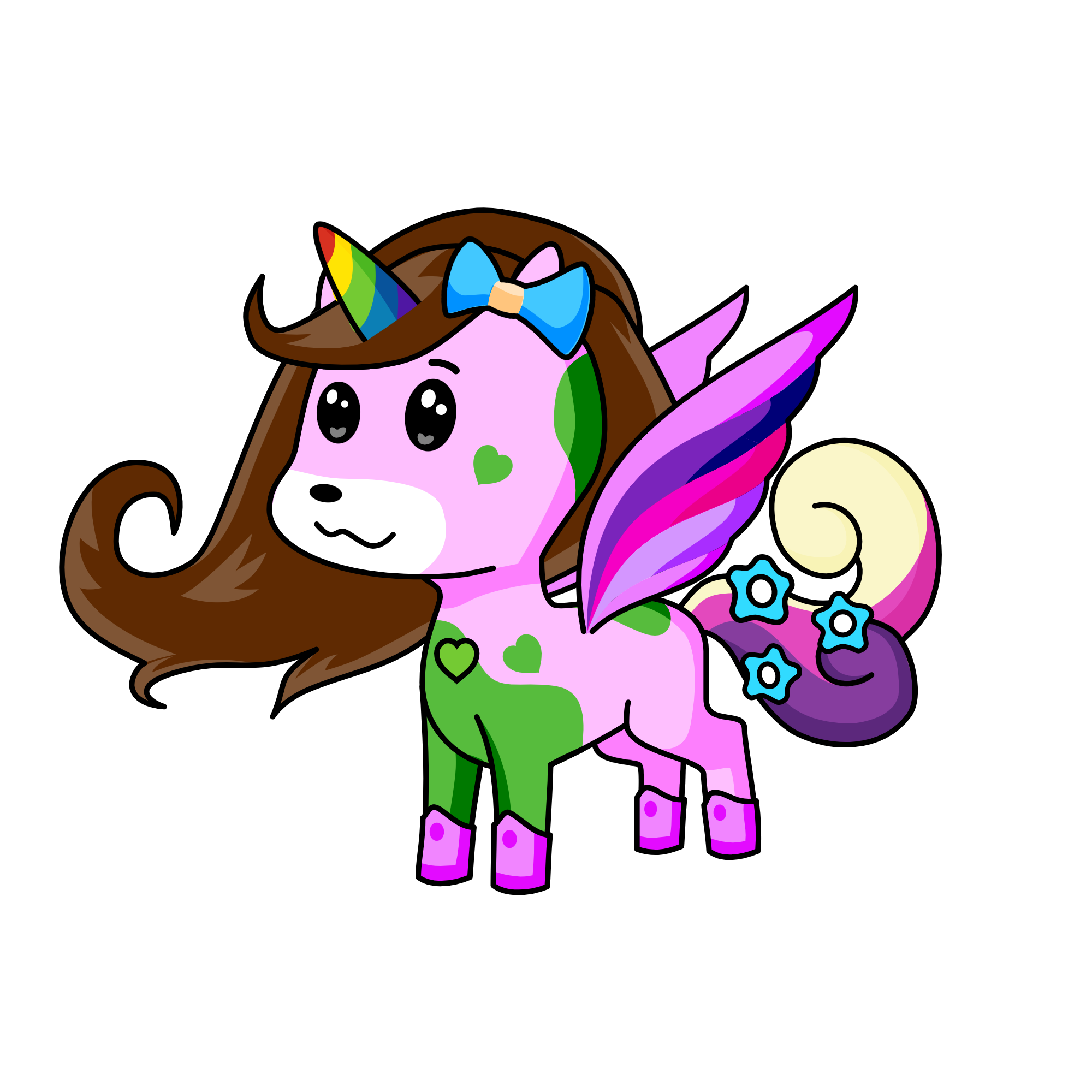 Skye, the unicorn