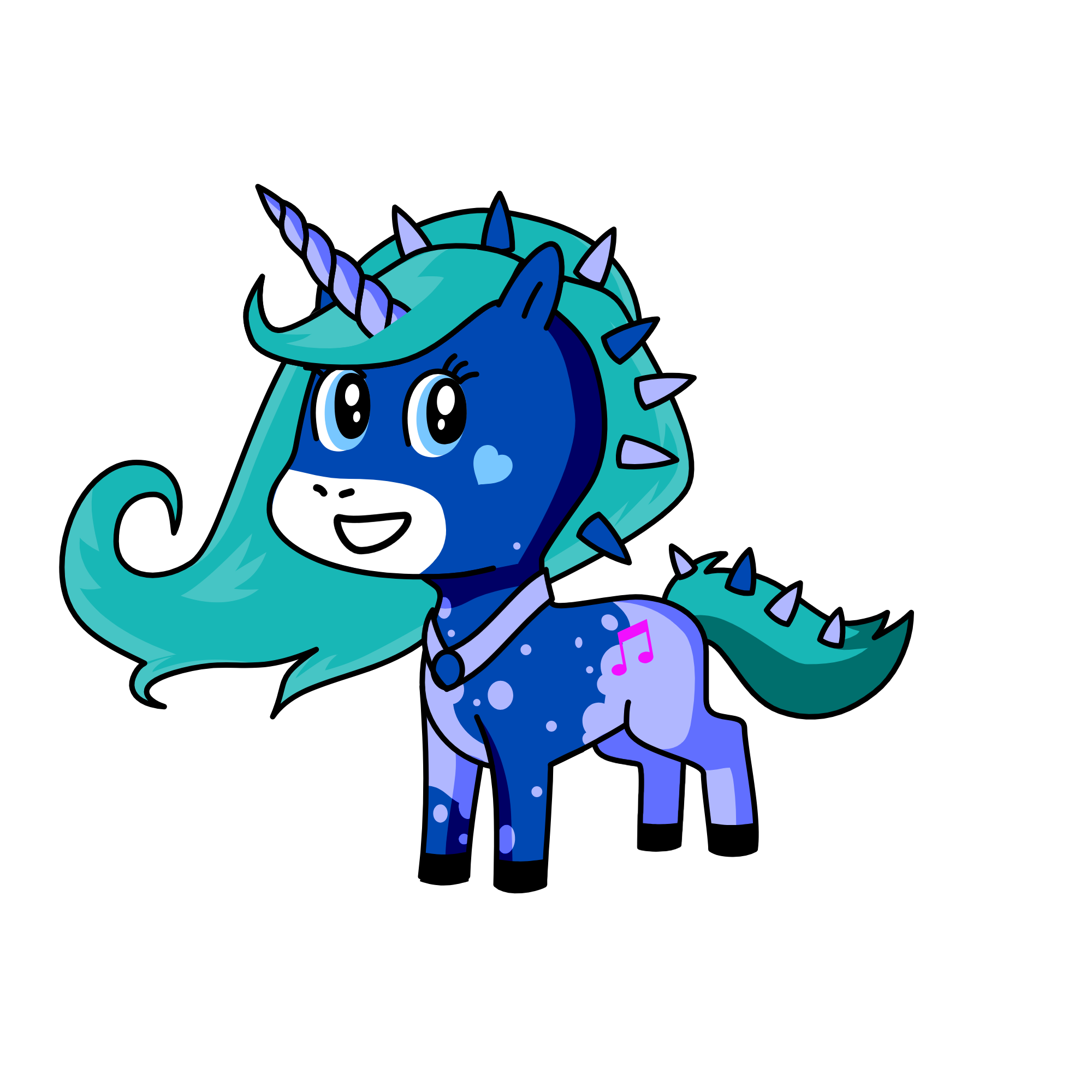 Aquaria, the unicorn