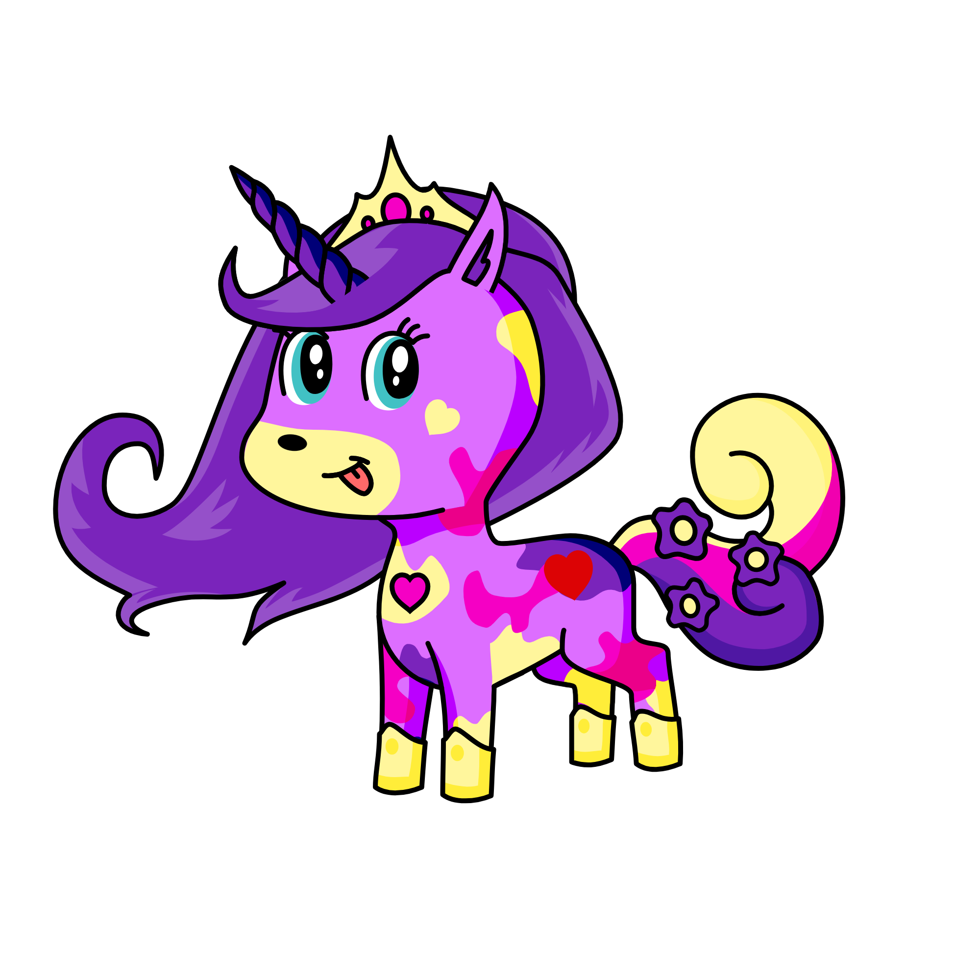 girlypop, the unicorn