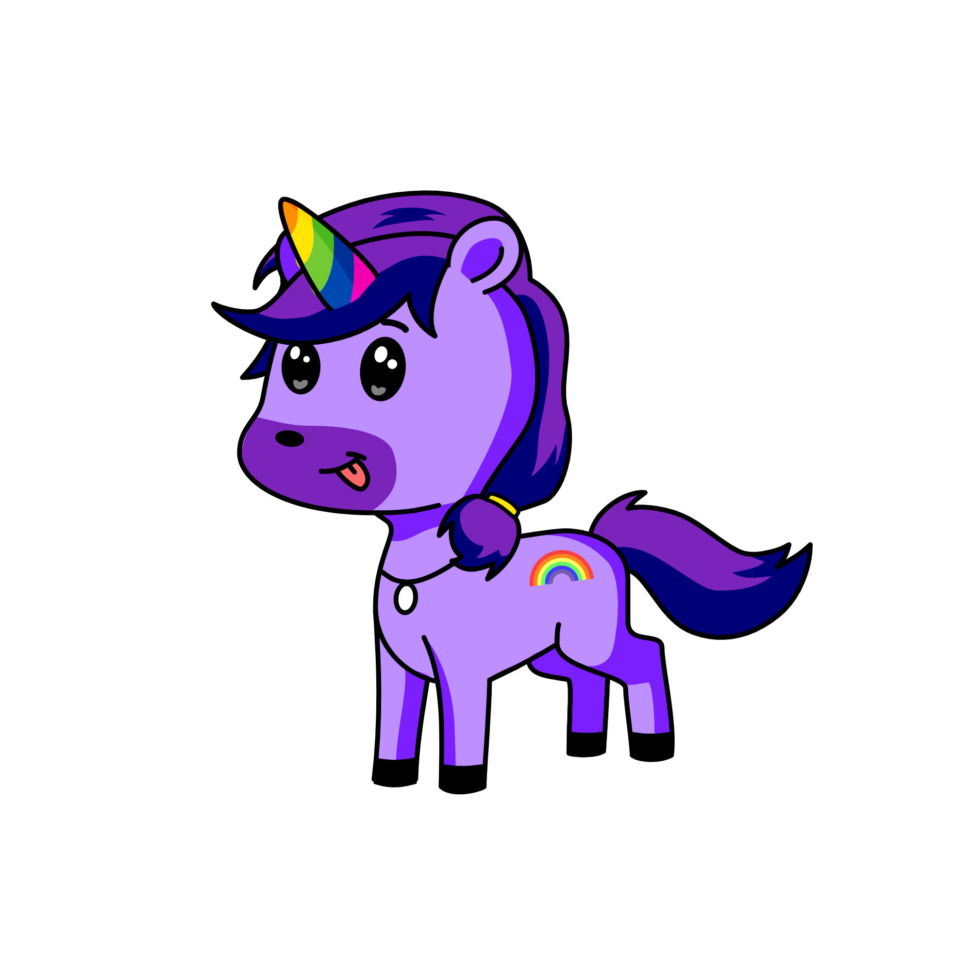 RAINBOWCORNNN, the unicorn