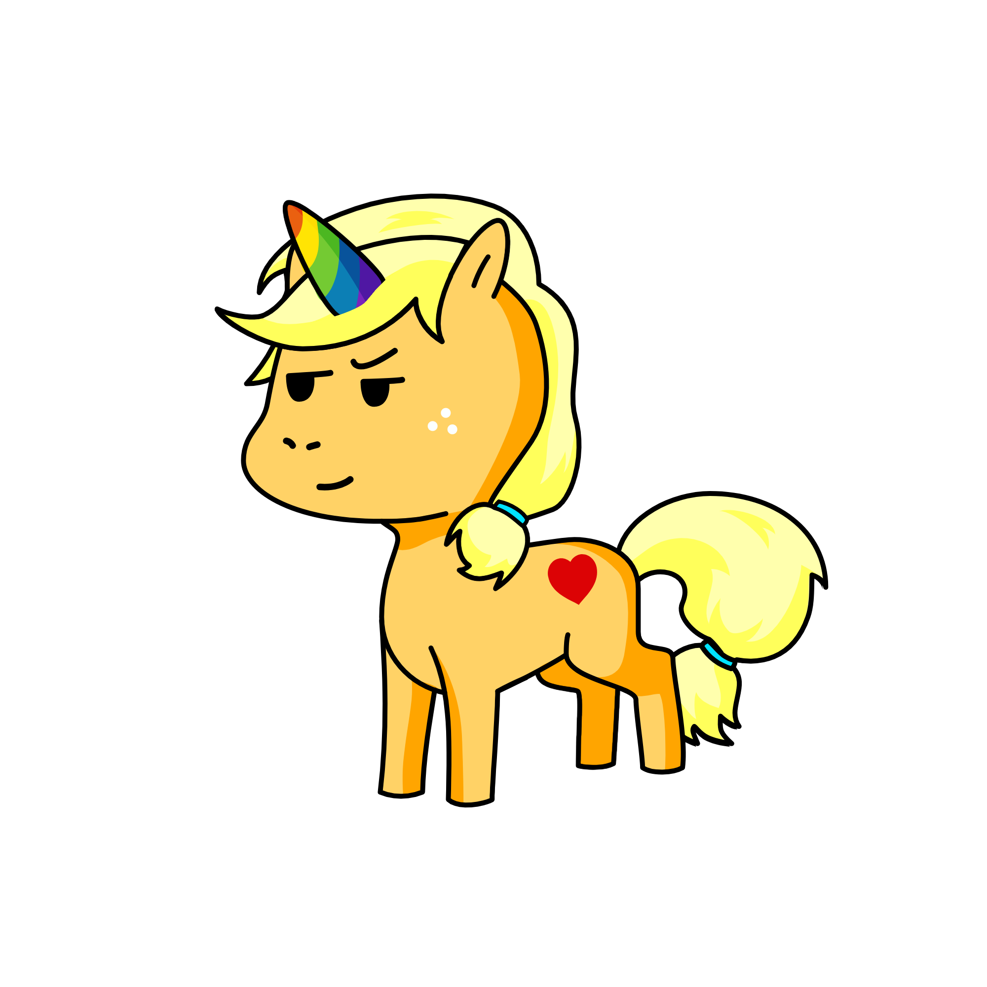 AppleJack, the unicorn