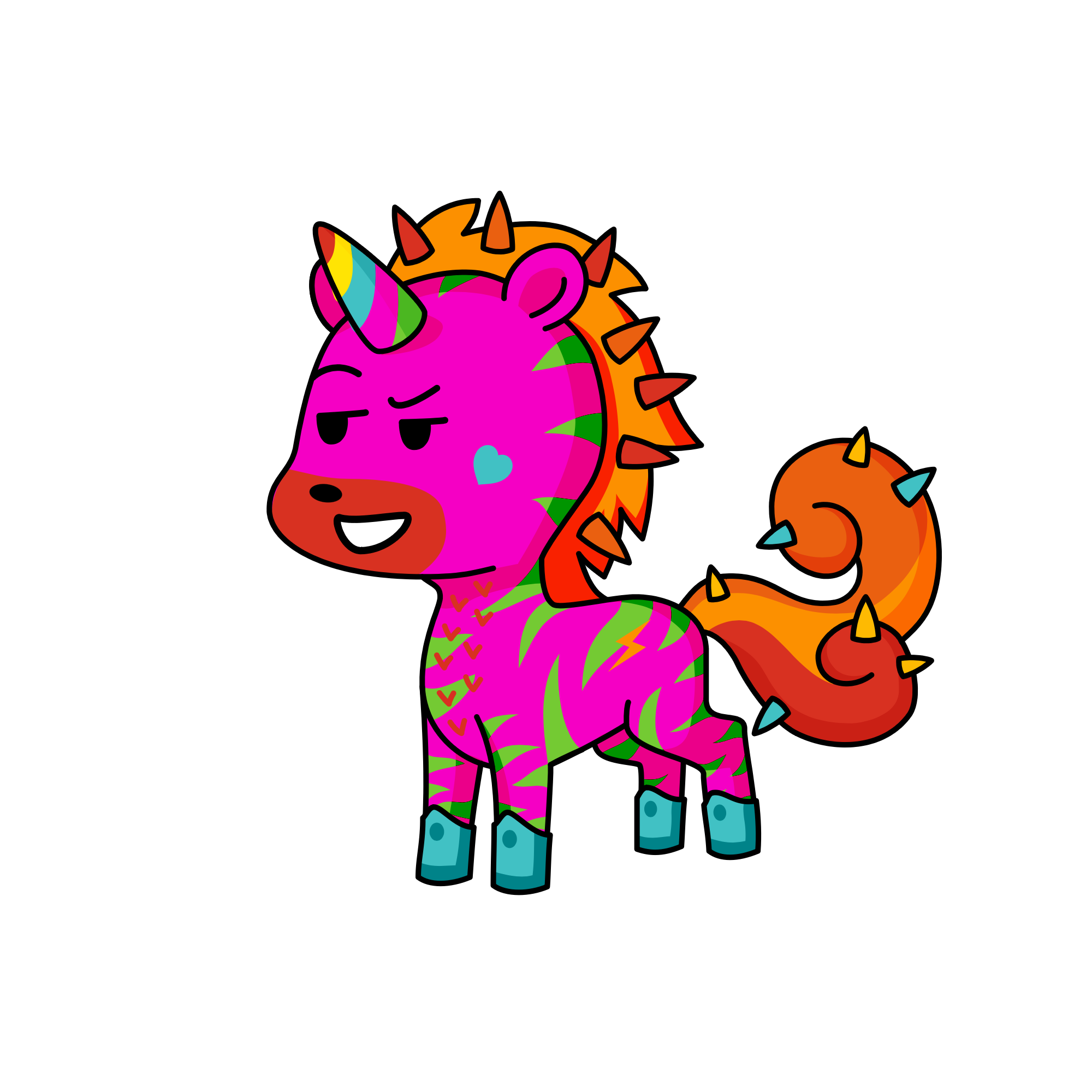 GREEK, the unicorn