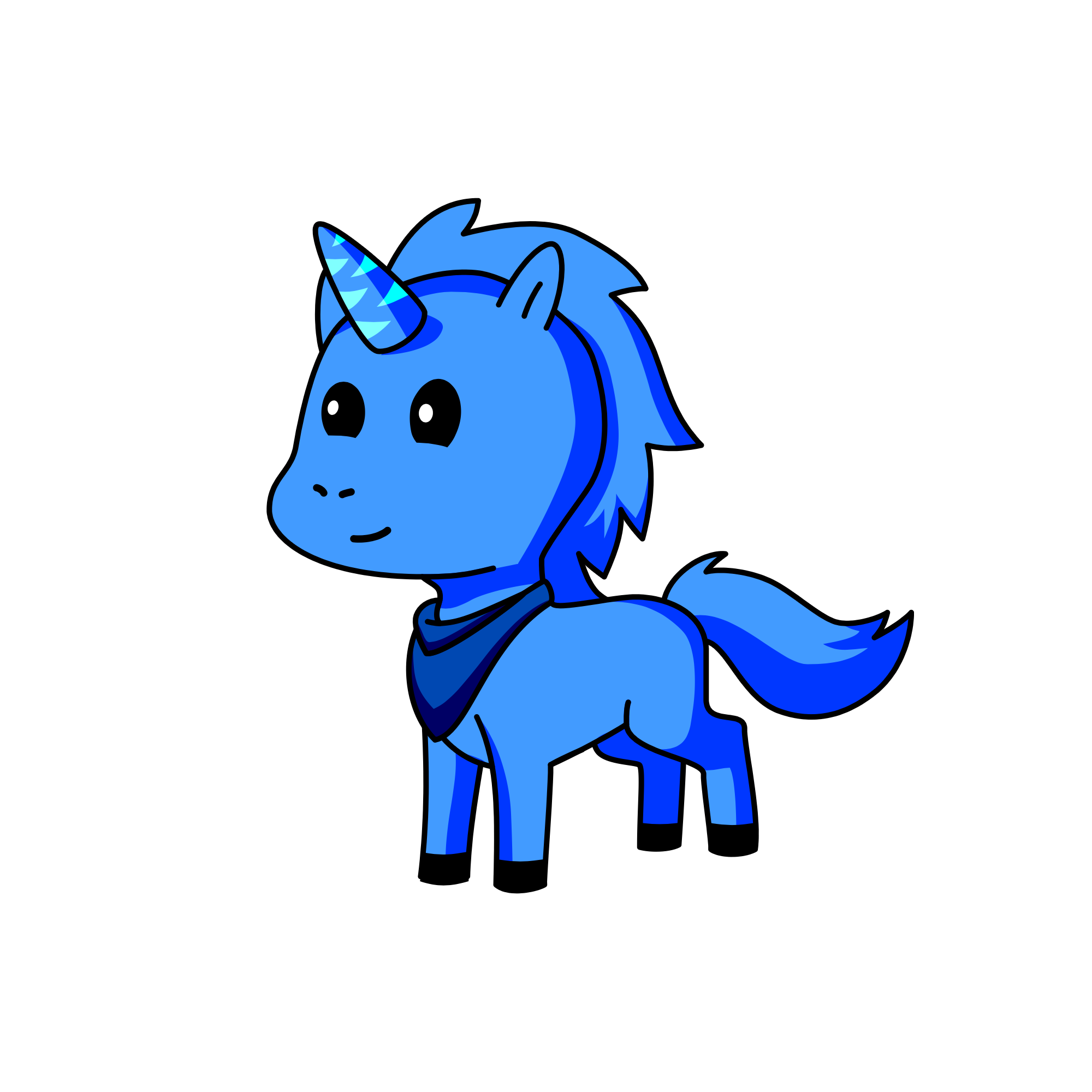 Isn’t funy, the unicorn