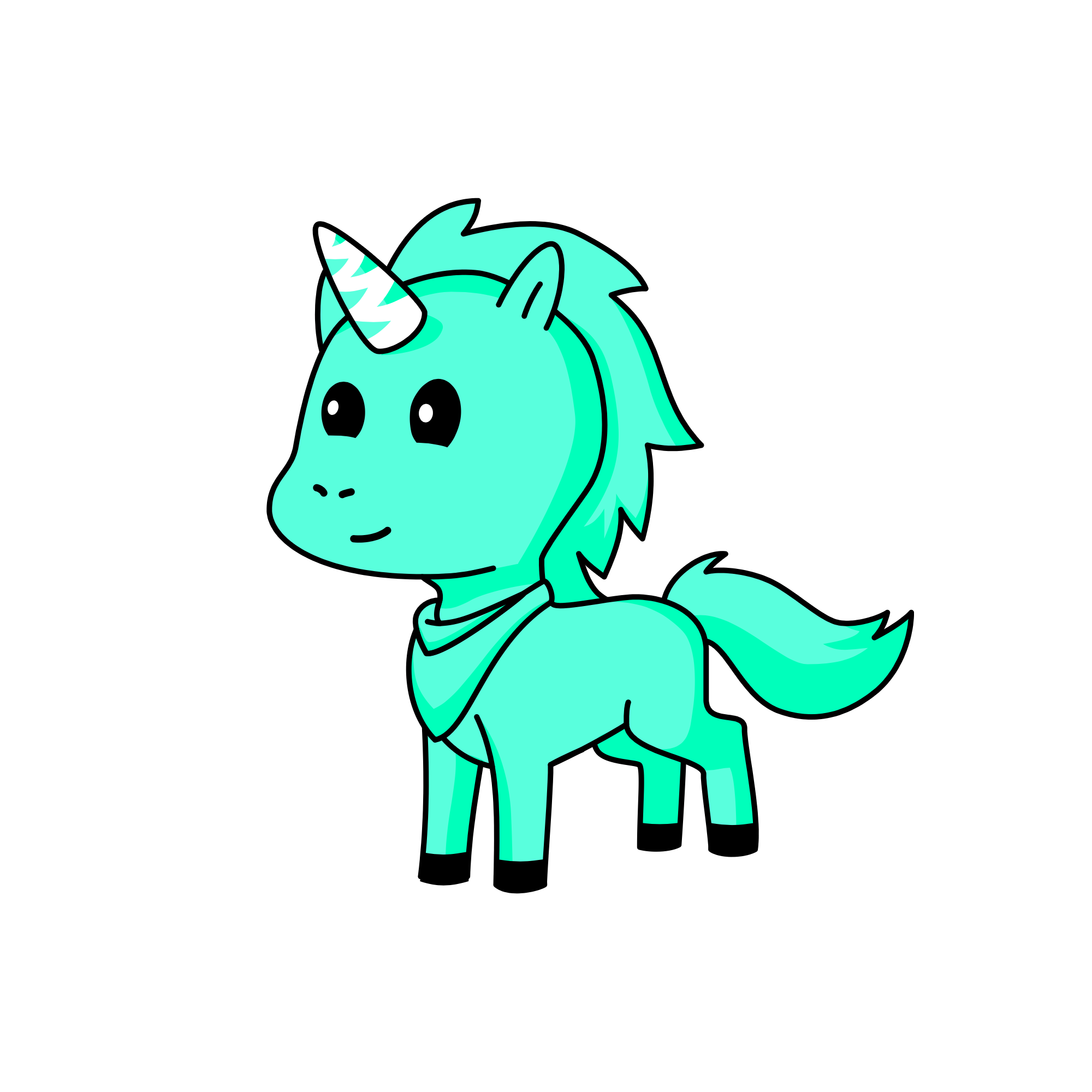 Ice, the unicorn