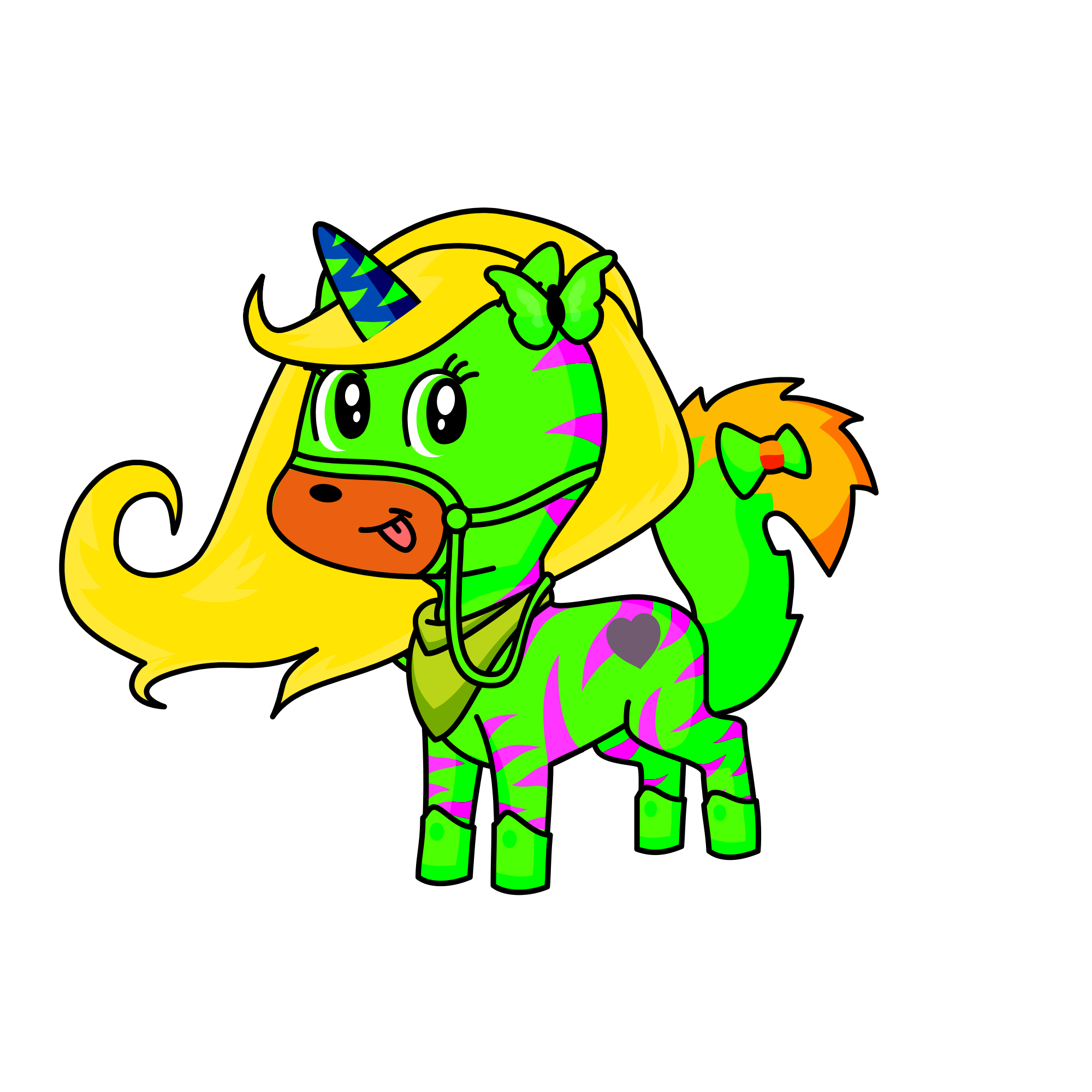MABA poo, the unicorn