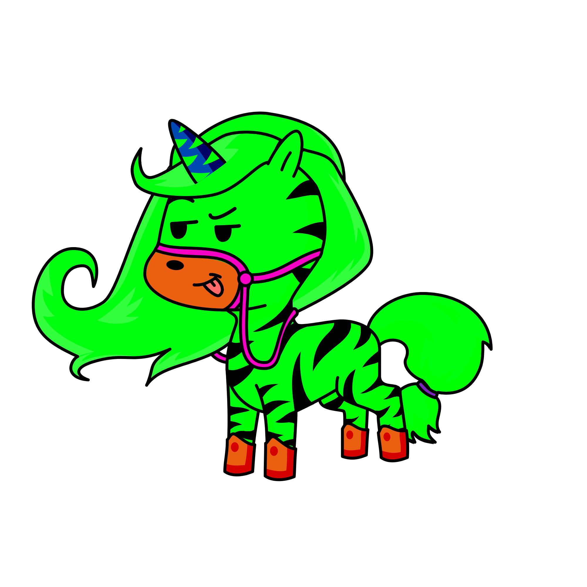 U, the unicorn