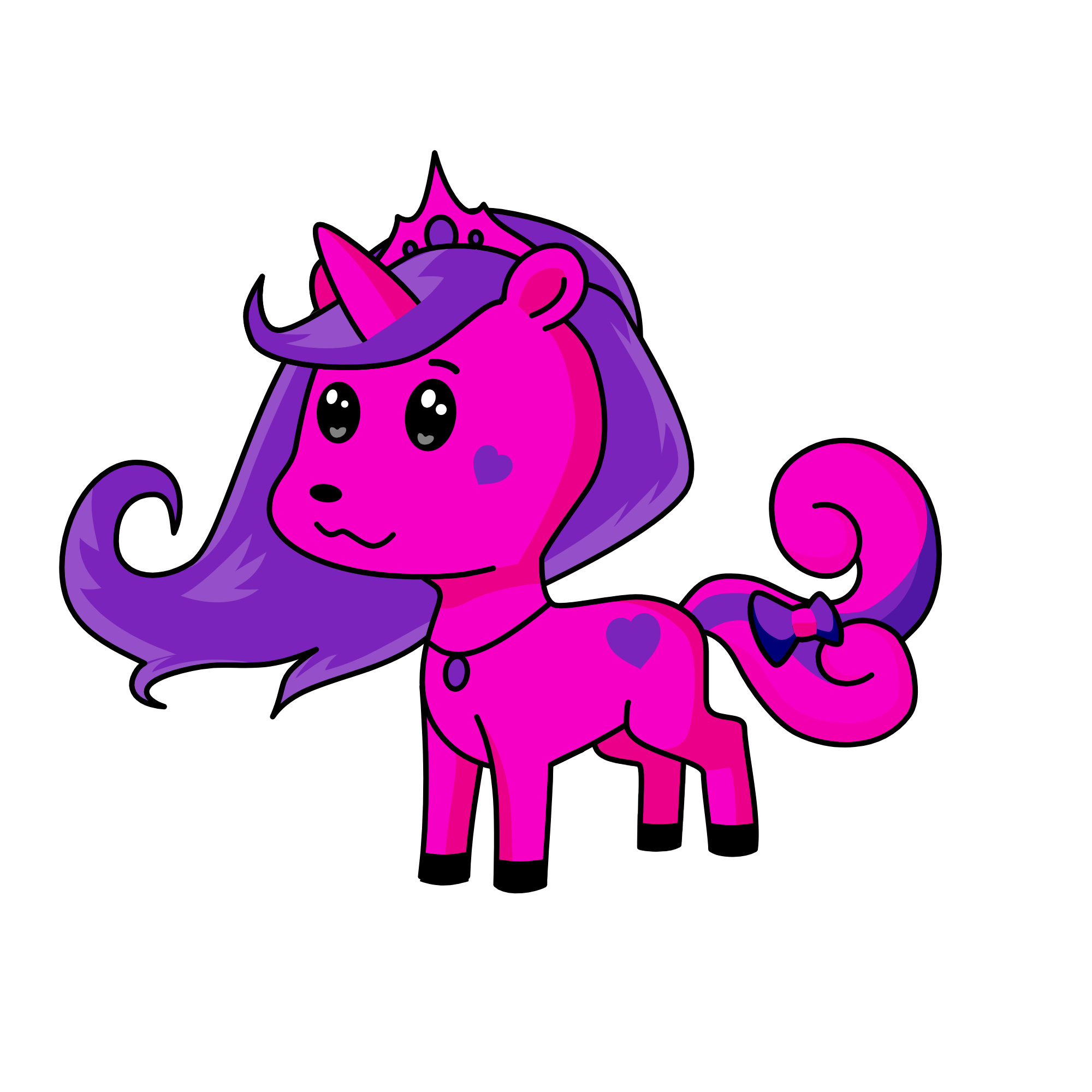 Pinky Pie, the unicorn