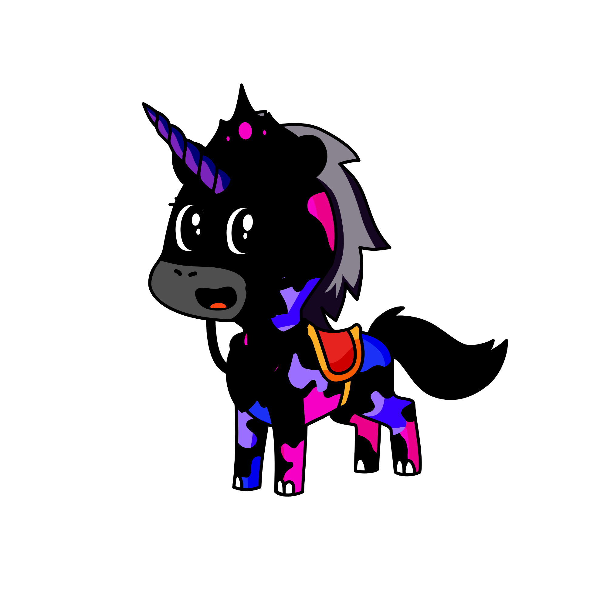 Moonlight, the unicorn