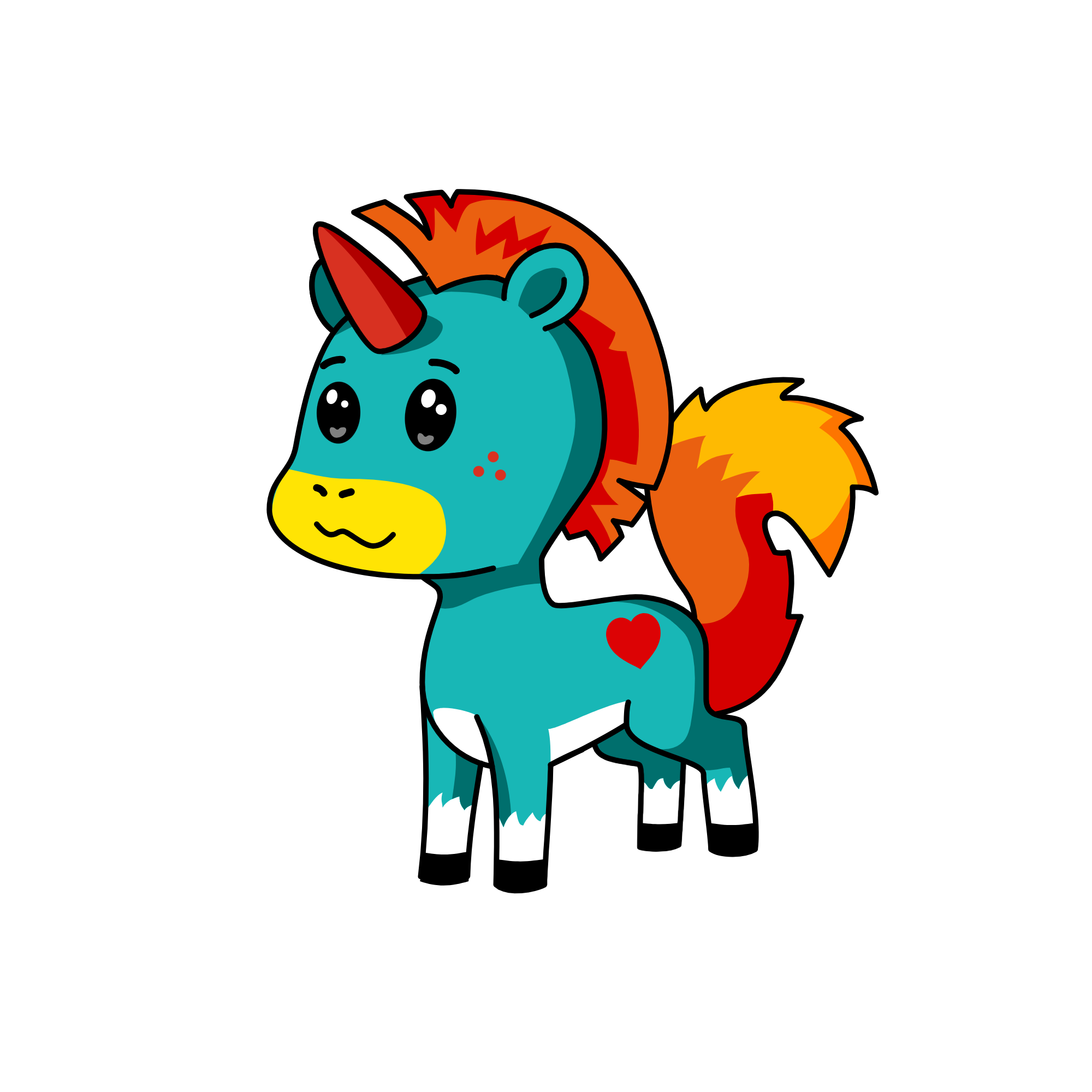 Rocky Unicorn, the unicorn