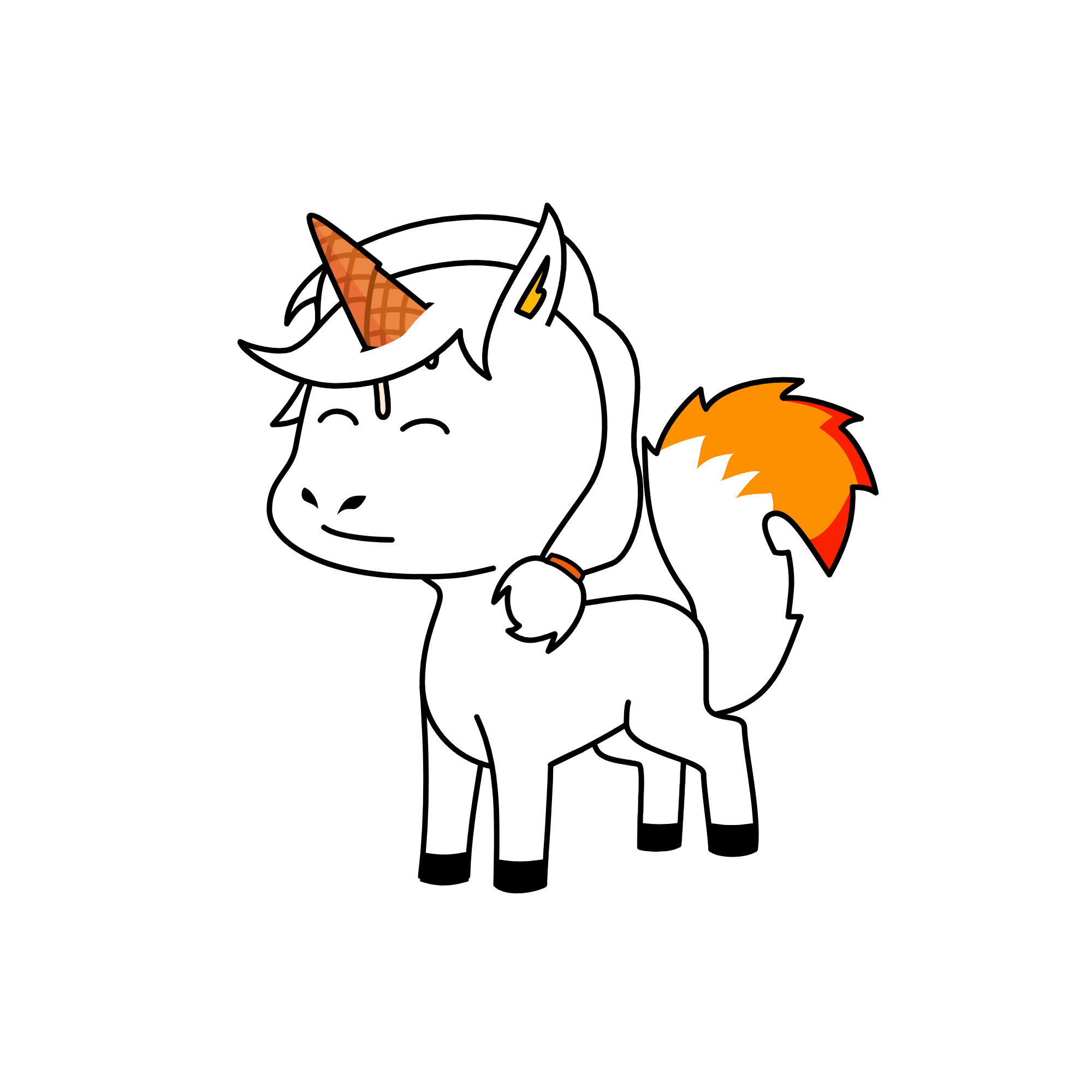 k, the unicorn