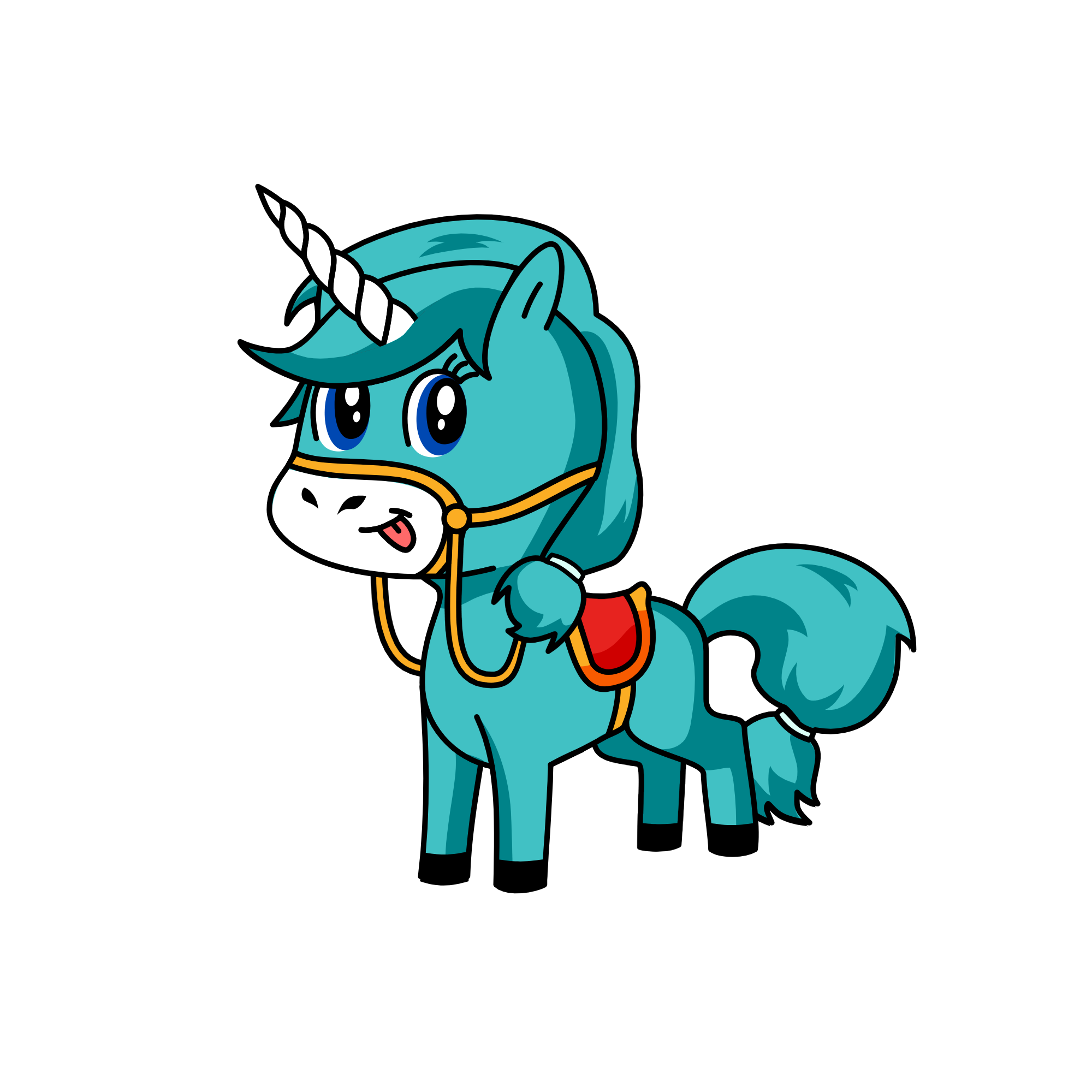 bluecorn, the unicorn