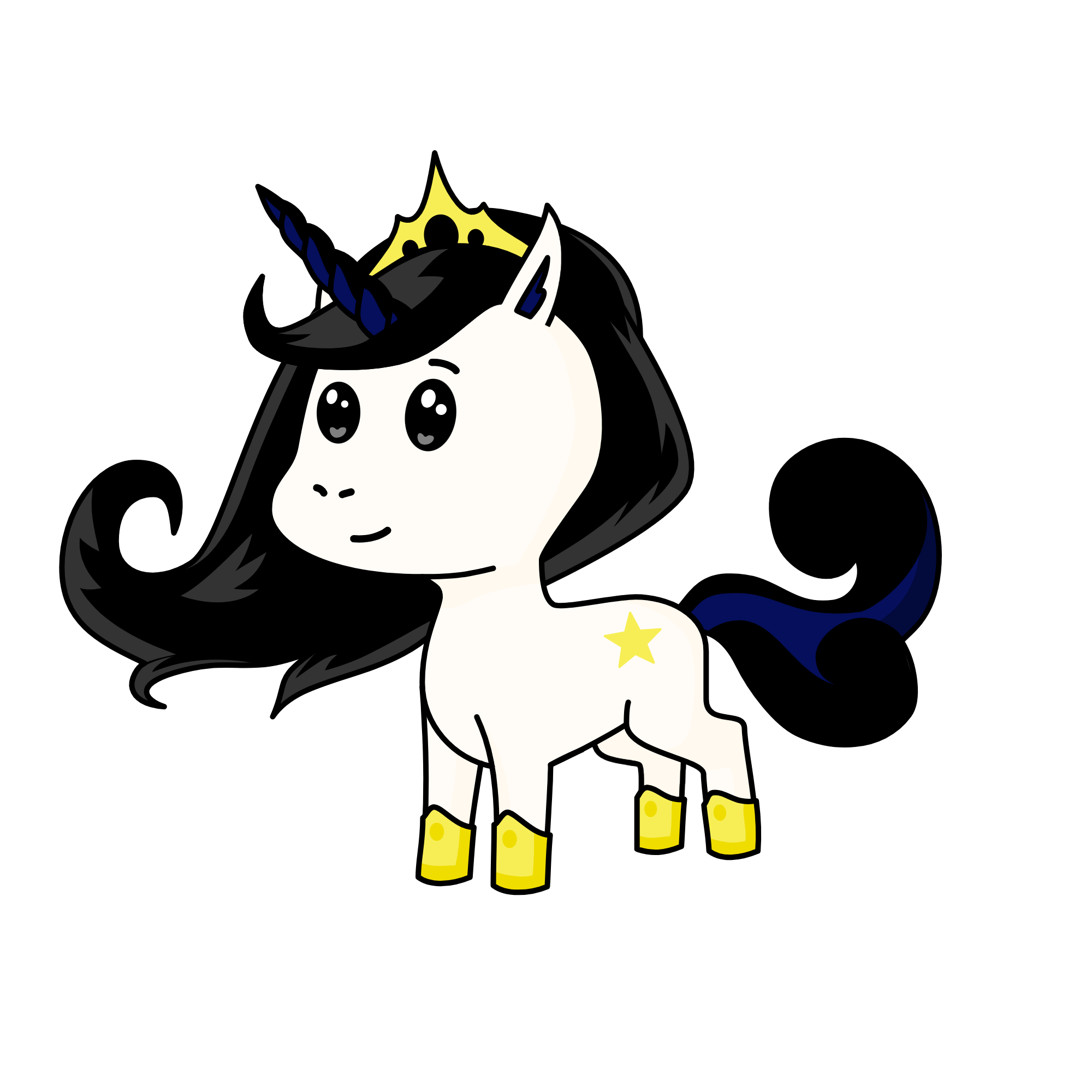 Moonflower, the unicorn