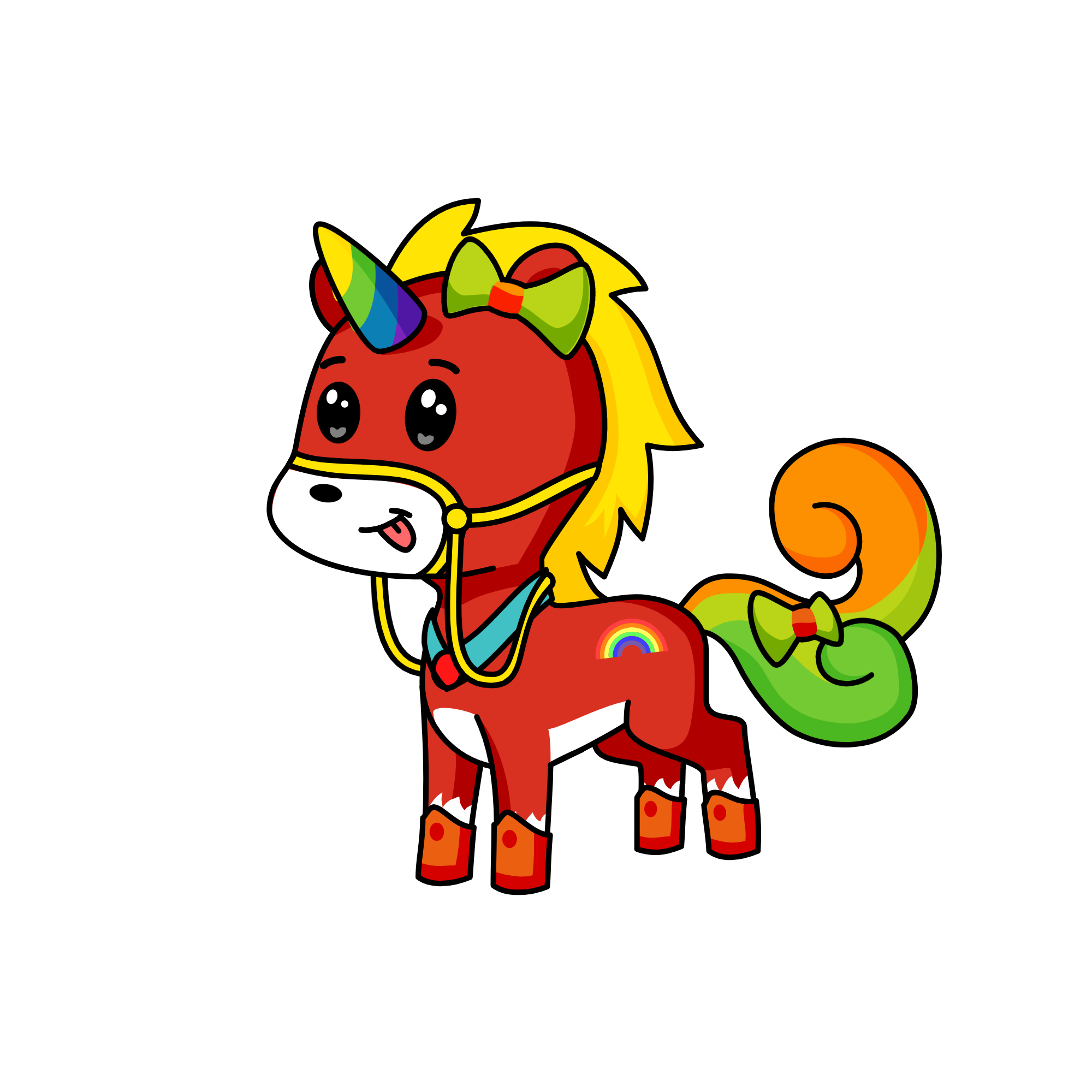 The Best Little Unicorn, the unicorn