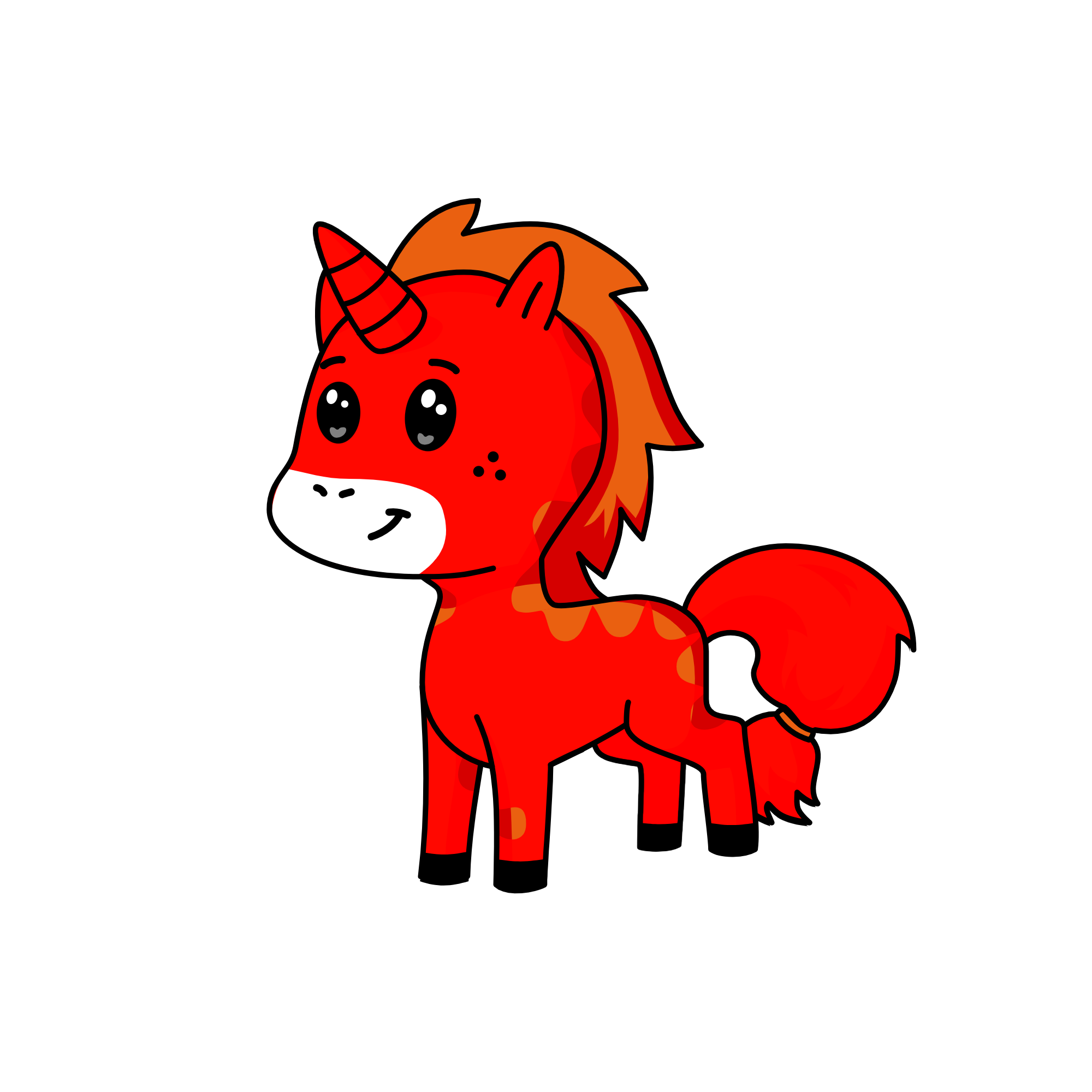 Hot, the unicorn