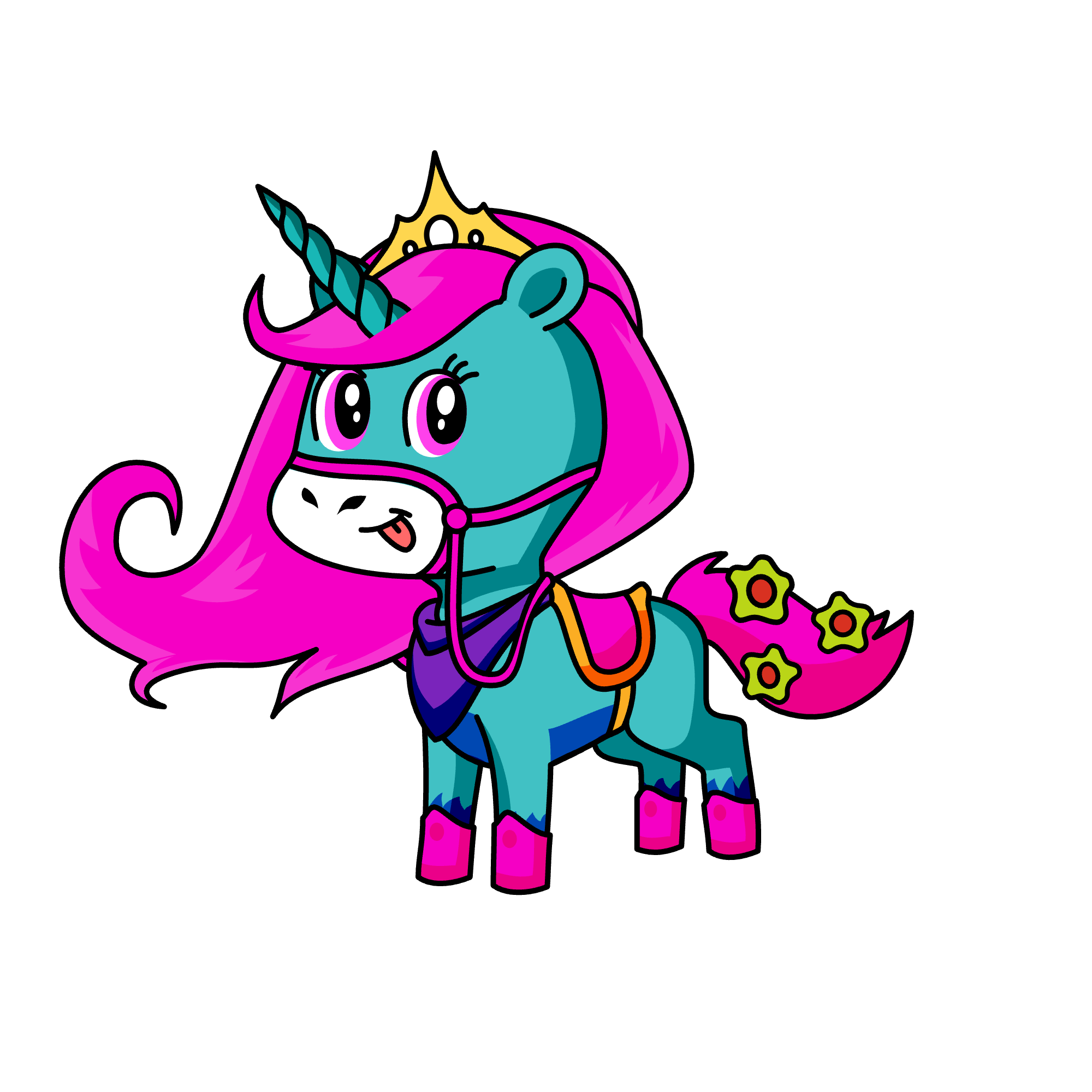 Spsrkelss , the unicorn
