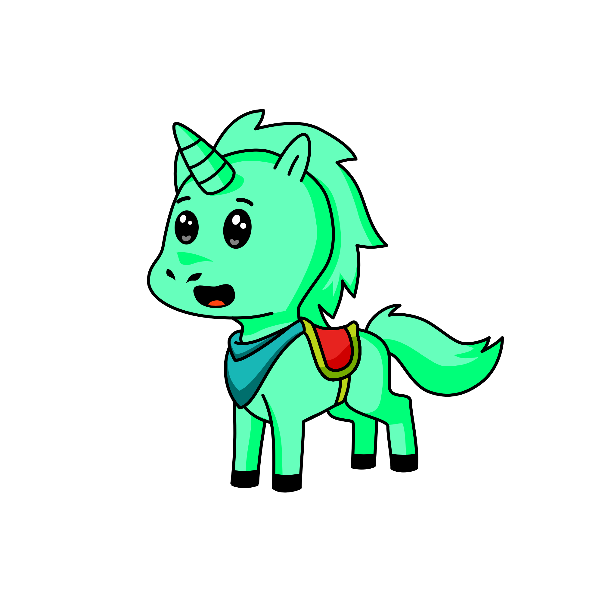 Tachaty, the unicorn
