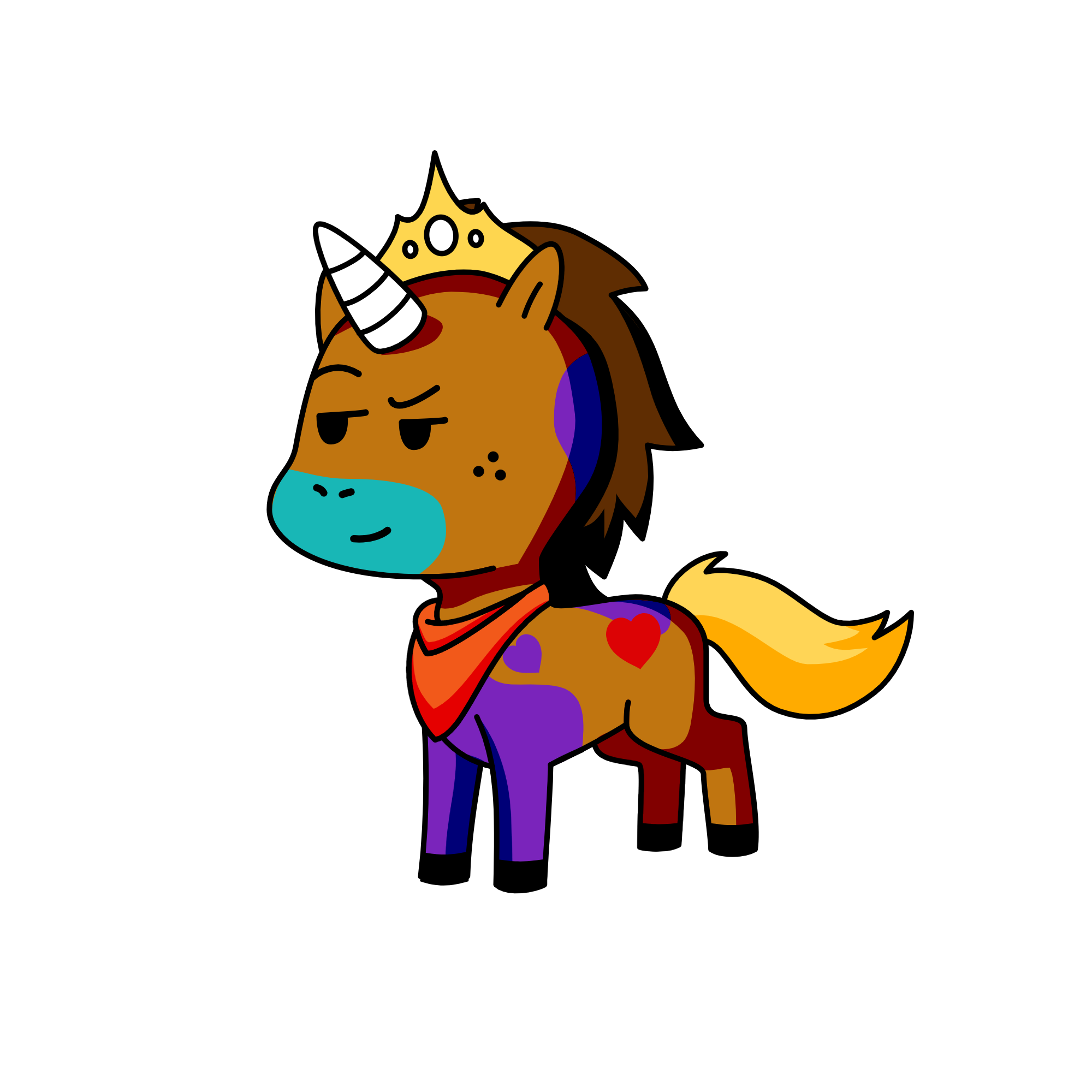 weirdo, the unicorn