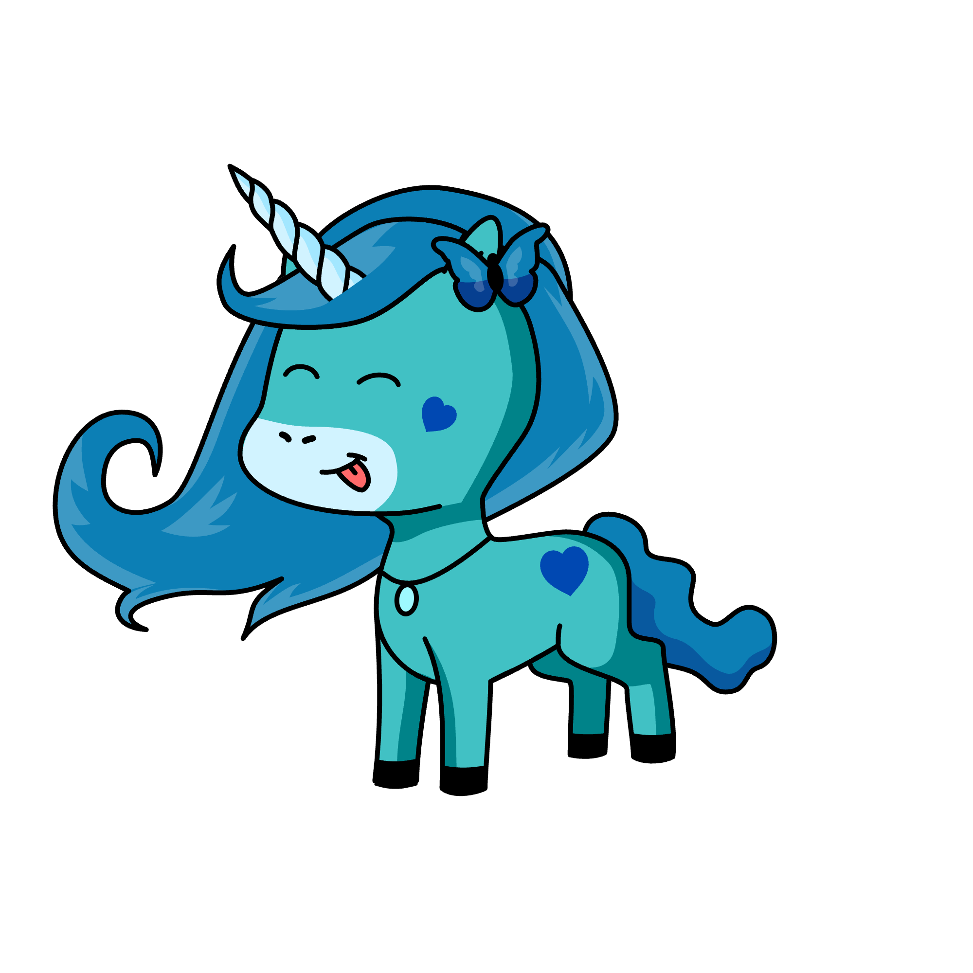 Misty, the unicorn