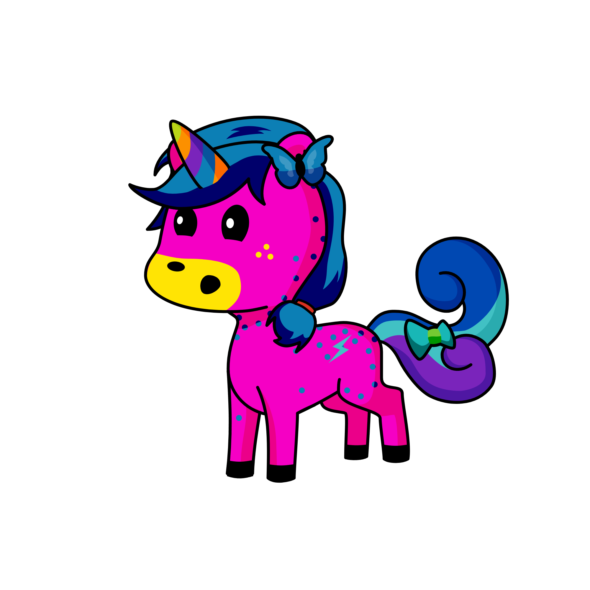 ABC SONG, the unicorn
