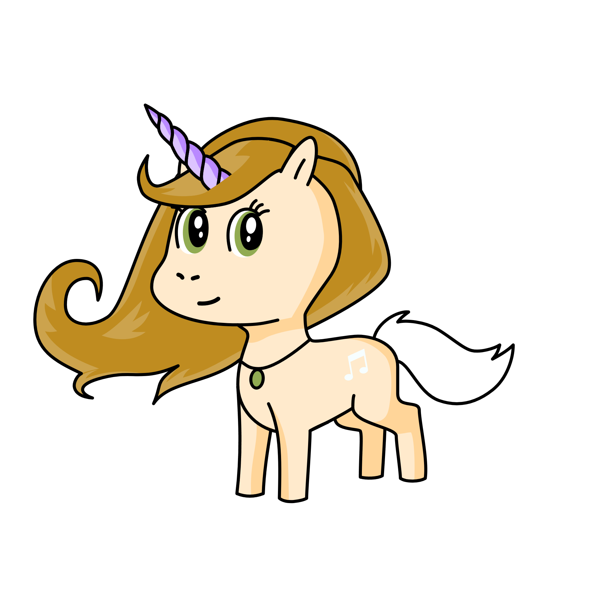 h, the unicorn