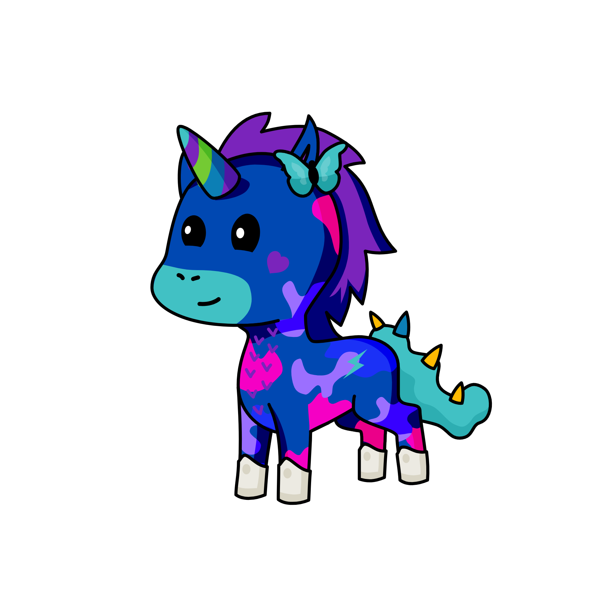 Corny, the unicorn