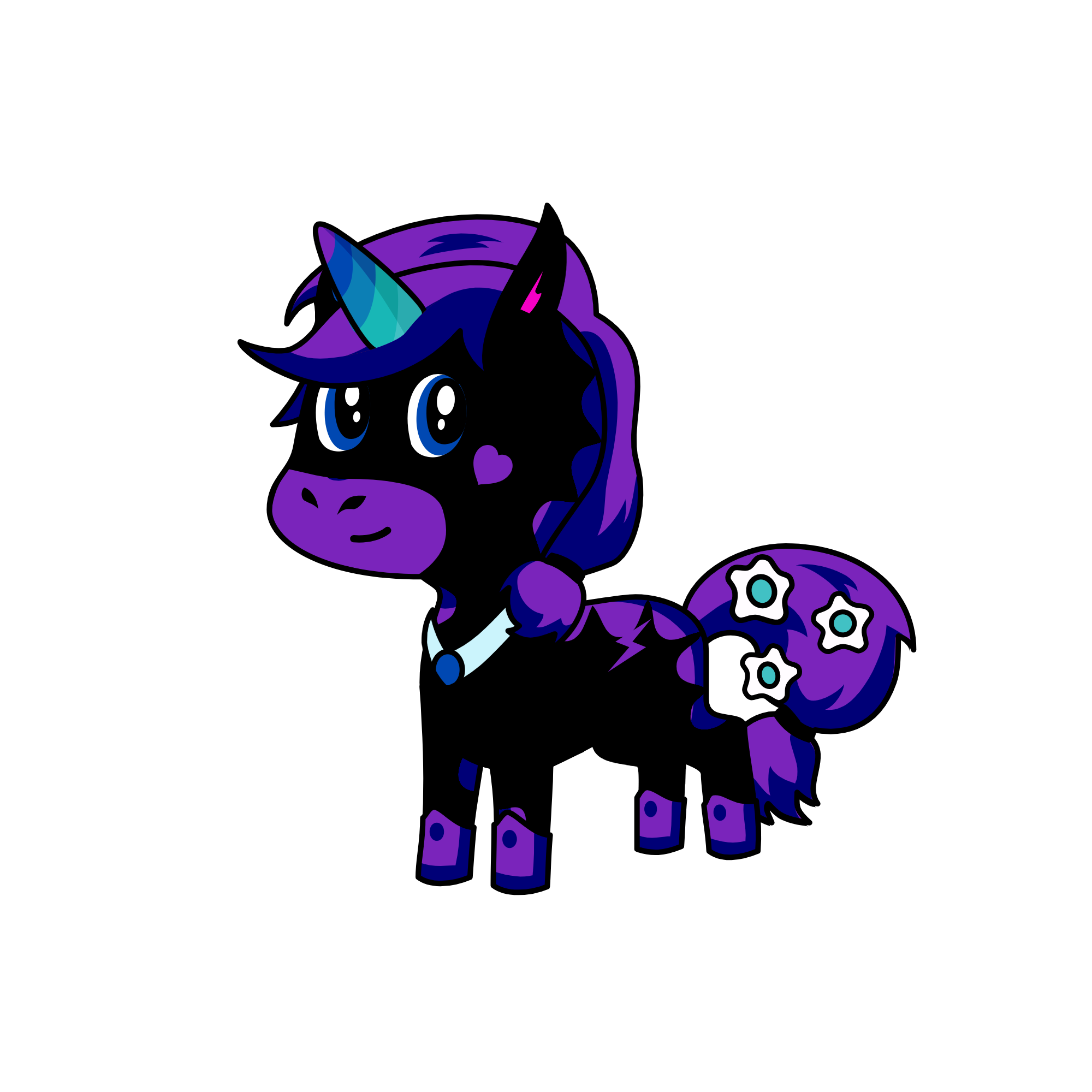 Luna, the unicorn