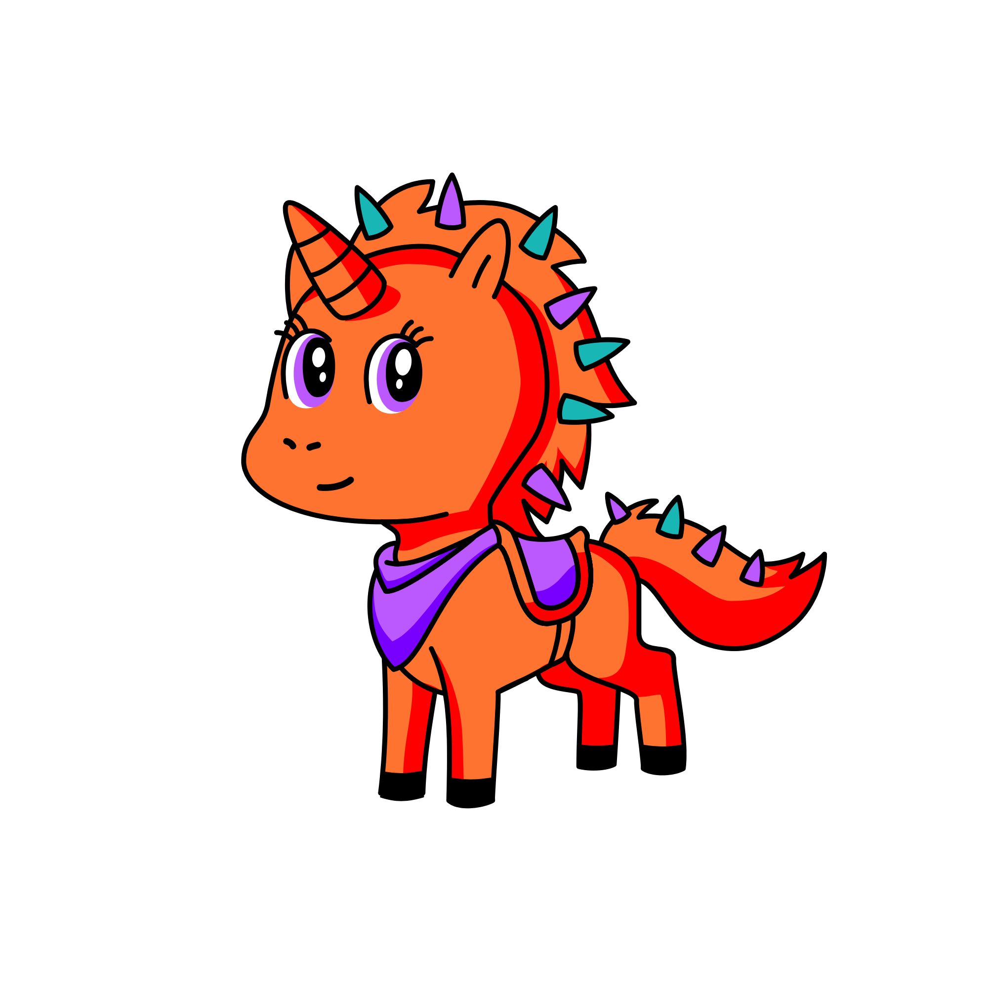 Desert 🌵 , the unicorn