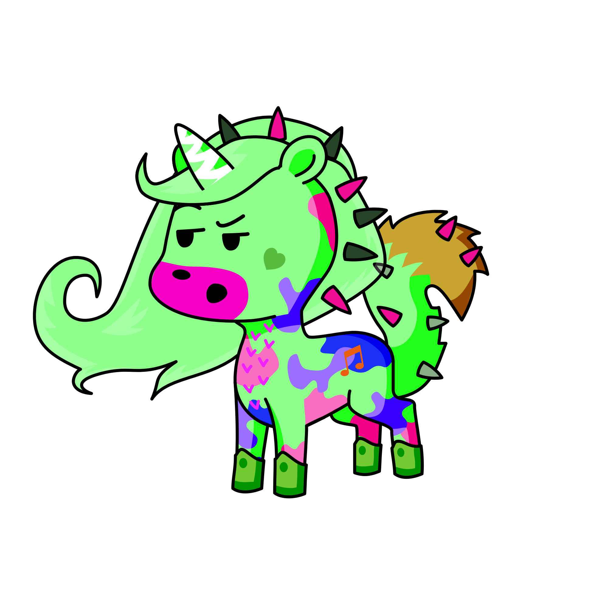 A little more expensive Archie, the unicorn