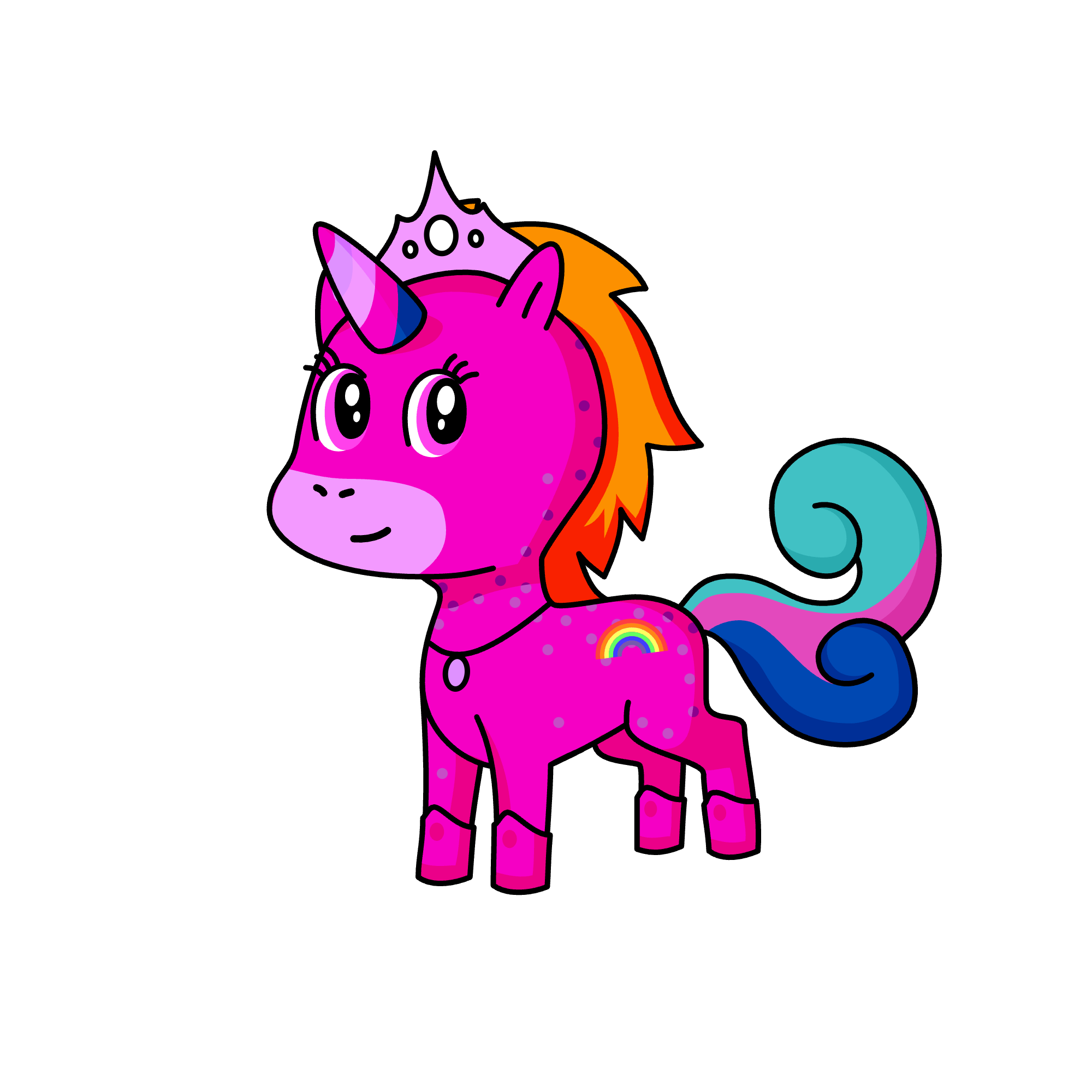 Mom, the unicorn