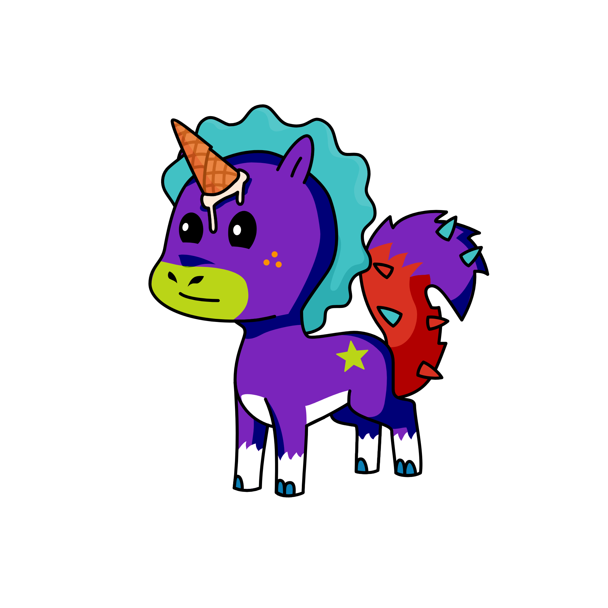 Desatre, the unicorn
