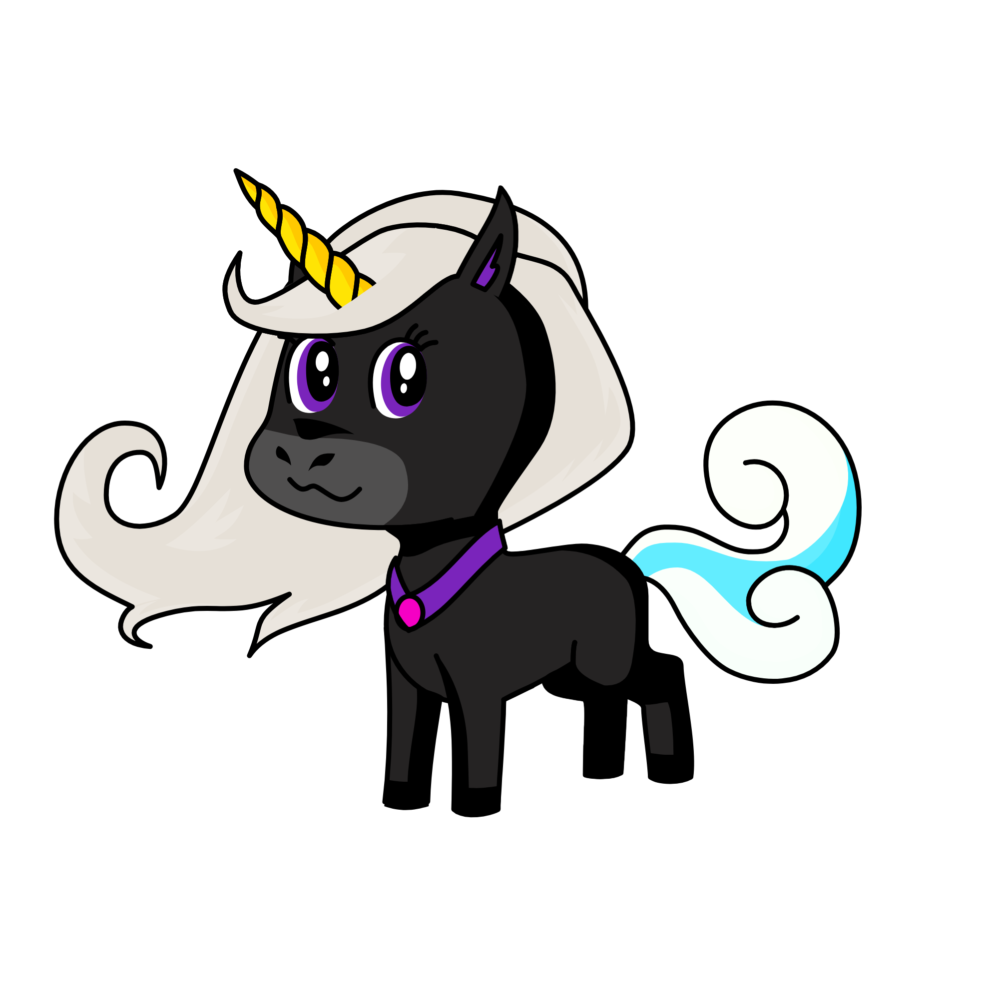 Cat Woman, the unicorn