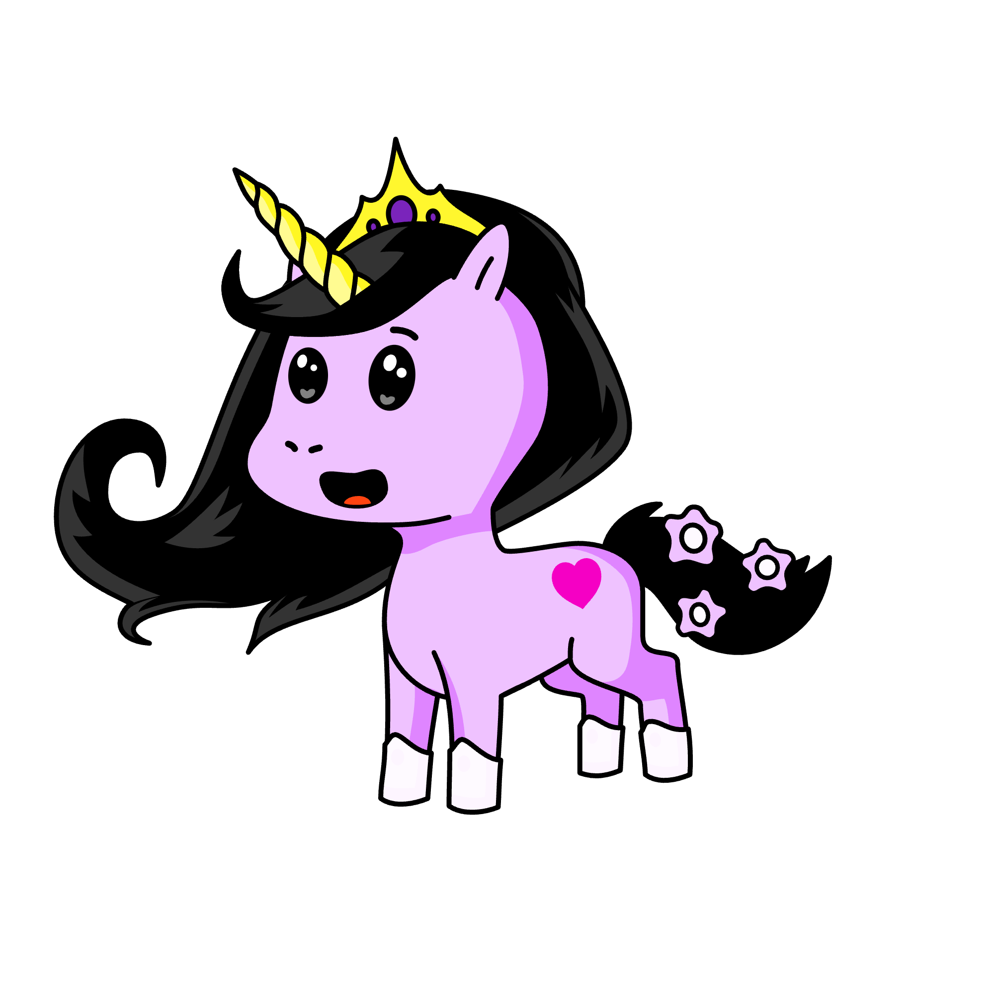Aphmau as a unicorn , the unicorn