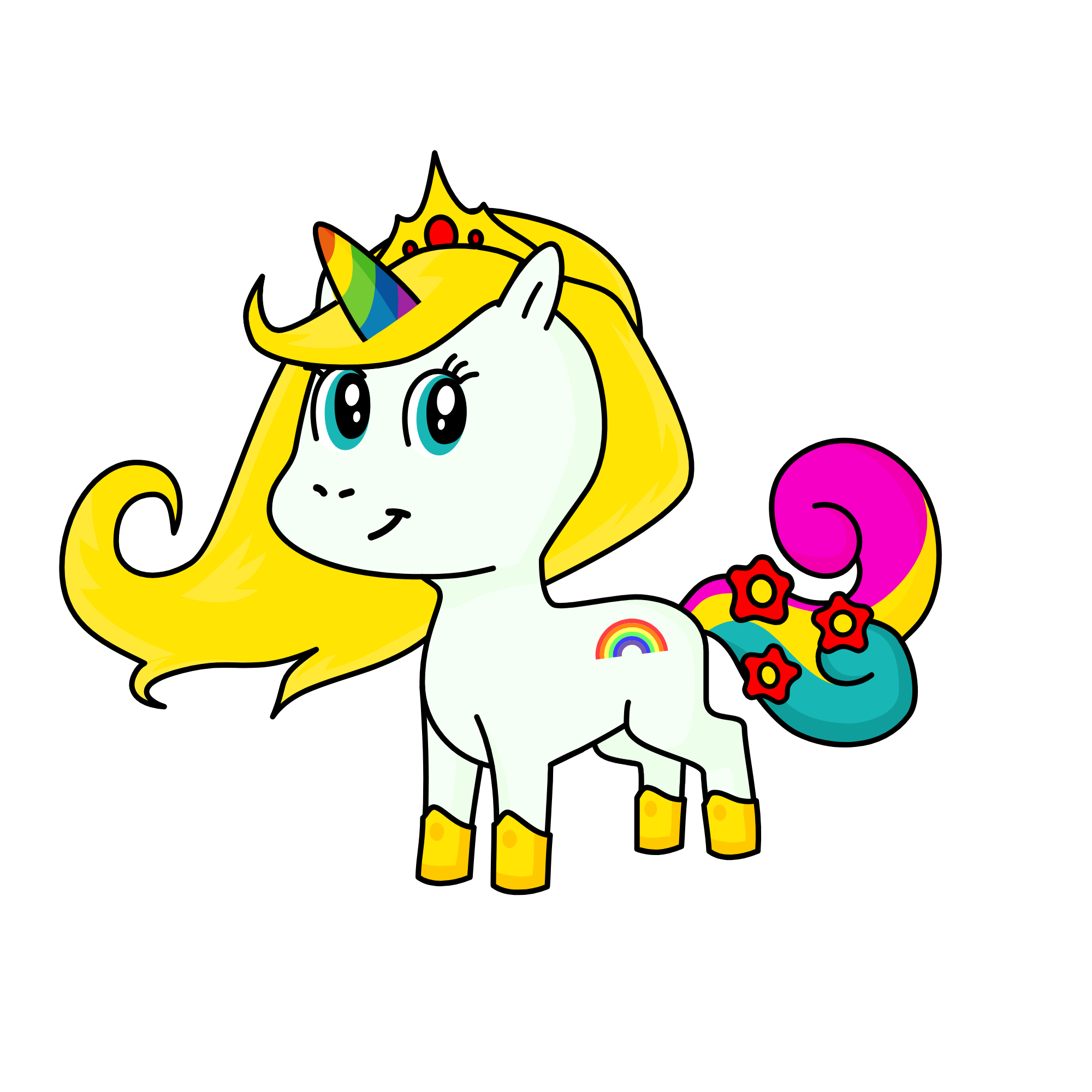 gökkuşagı alis, the unicorn