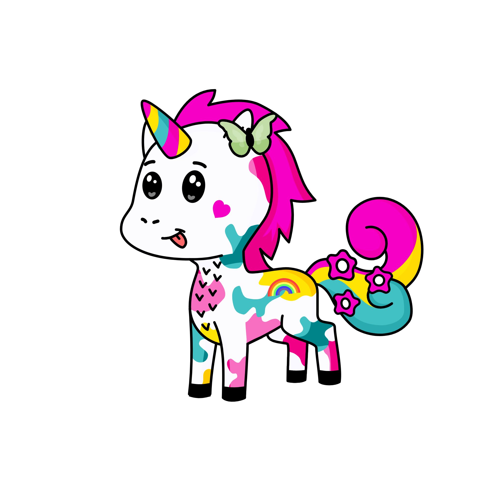 Pansa, the unicorn